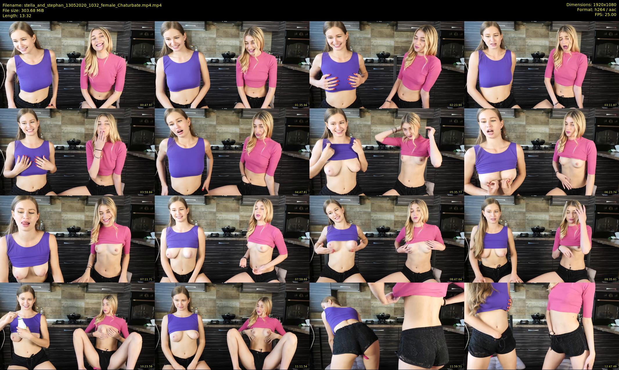 stella_and_stephan — 14 minute Chaturbate couple cam show recording, 1080p, May 13, 2020