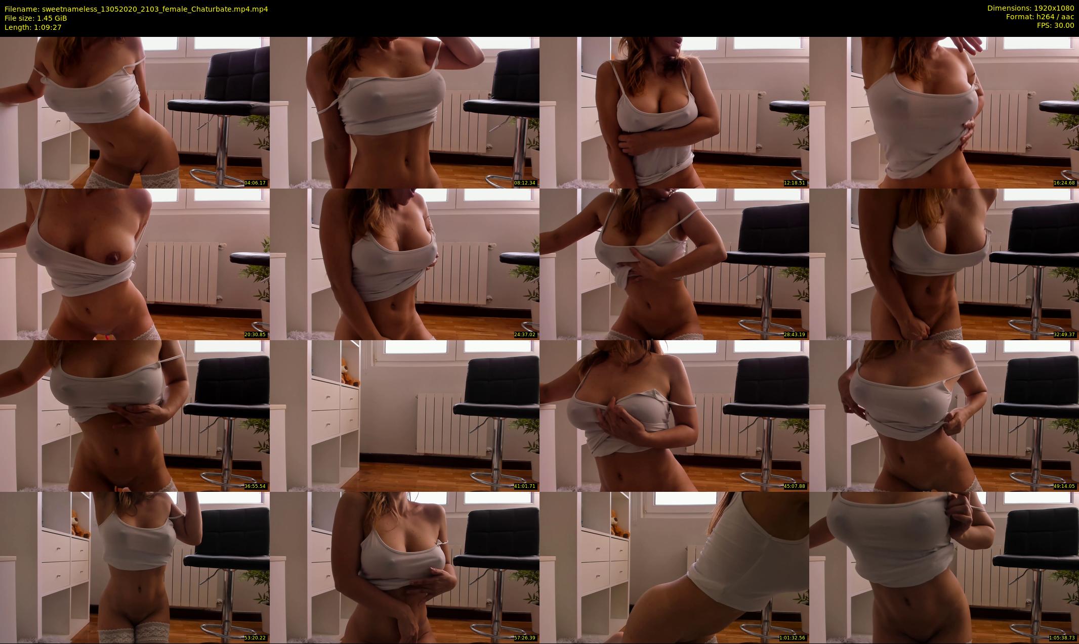 sweetnameless — 70 minute Chaturbate couple cam show recording, 1080p, May 13, 2020