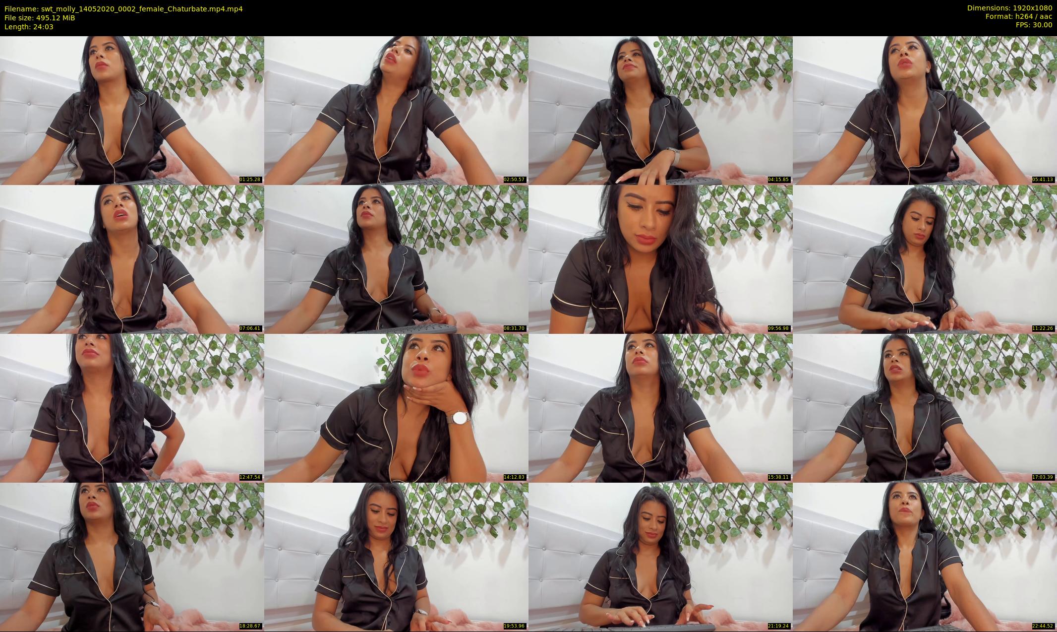 swt_molly — 25 minute Chaturbate female cam show recording, 1080p, May 14, 2020