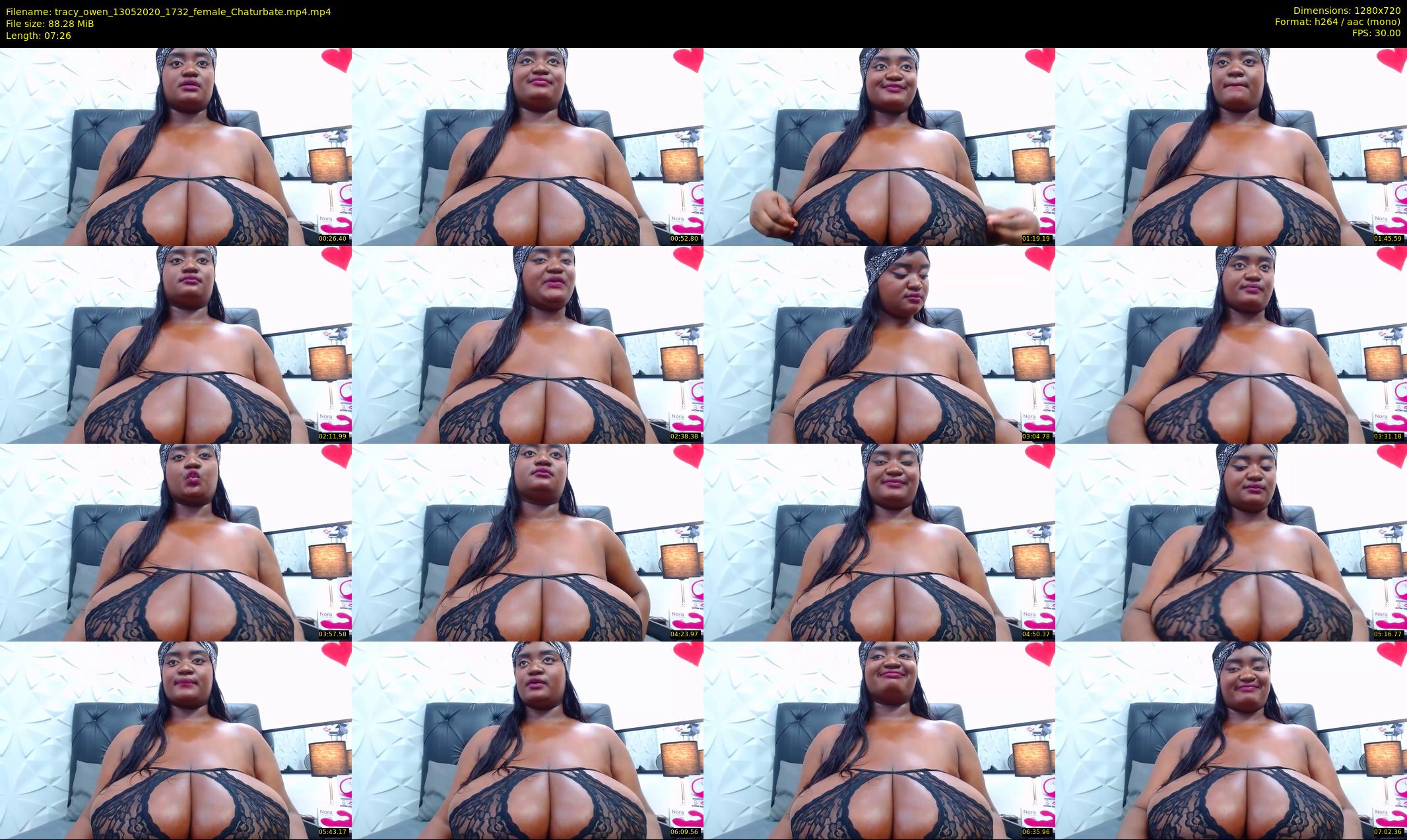 tracy_owen — 8 minute Chaturbate female cam show recording, 720p, May 13, 2020