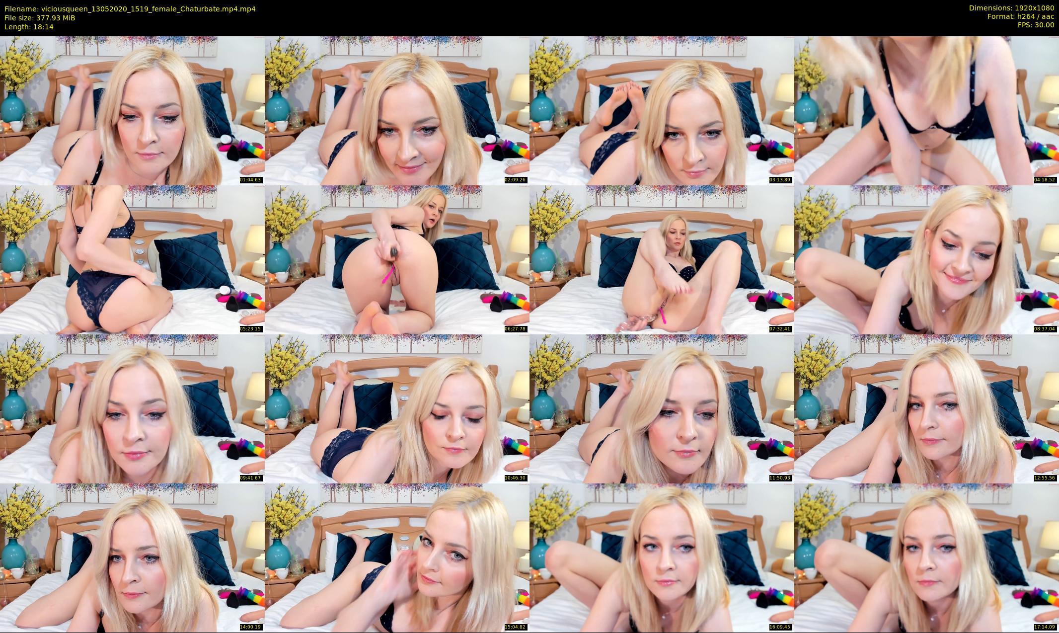 viciousqueen — 19 minute Chaturbate female cam show recording, 1080p, May 13, 2020
