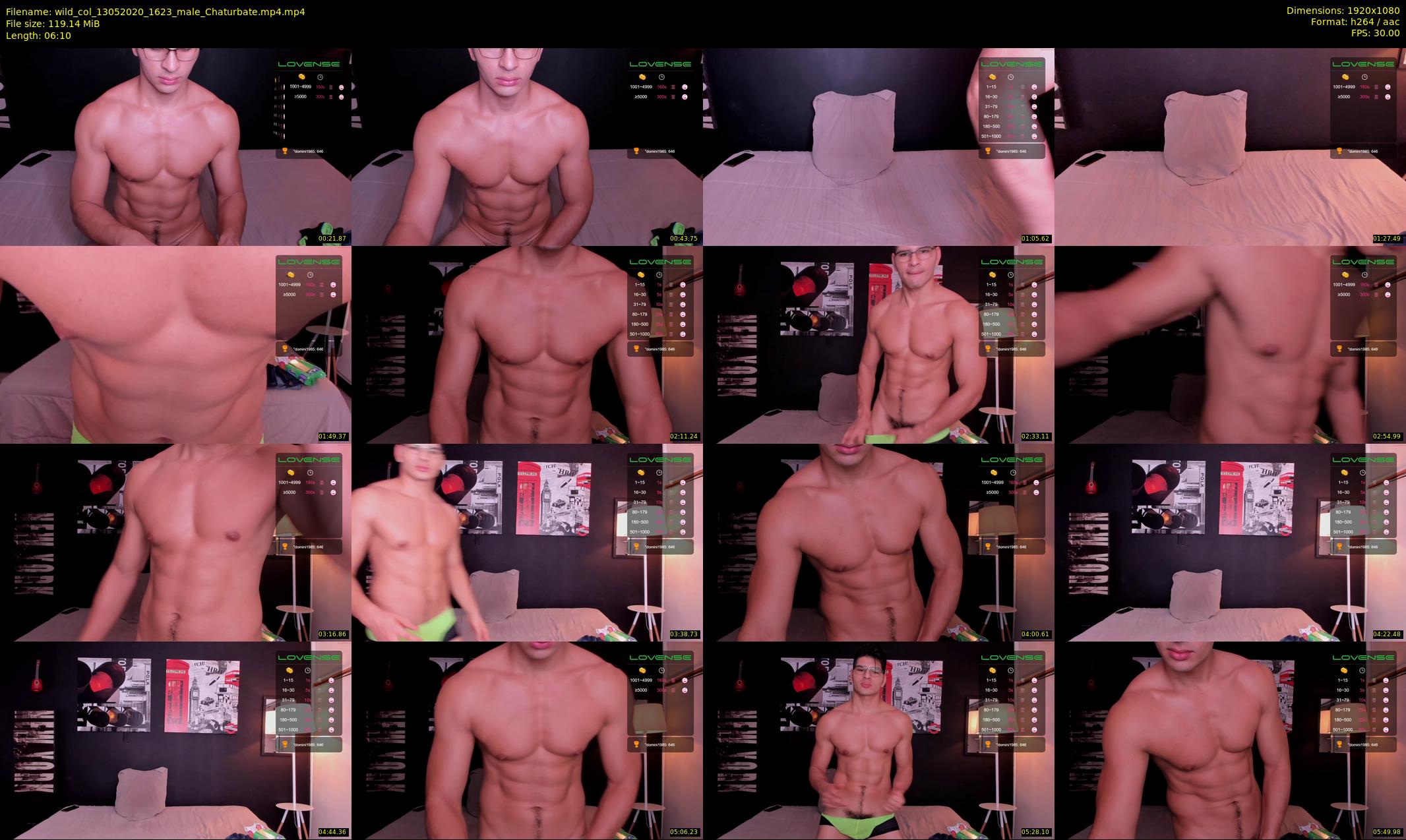 wild_col — 7 minute Chaturbate male cam show recording, 1080p, May 13, 2020