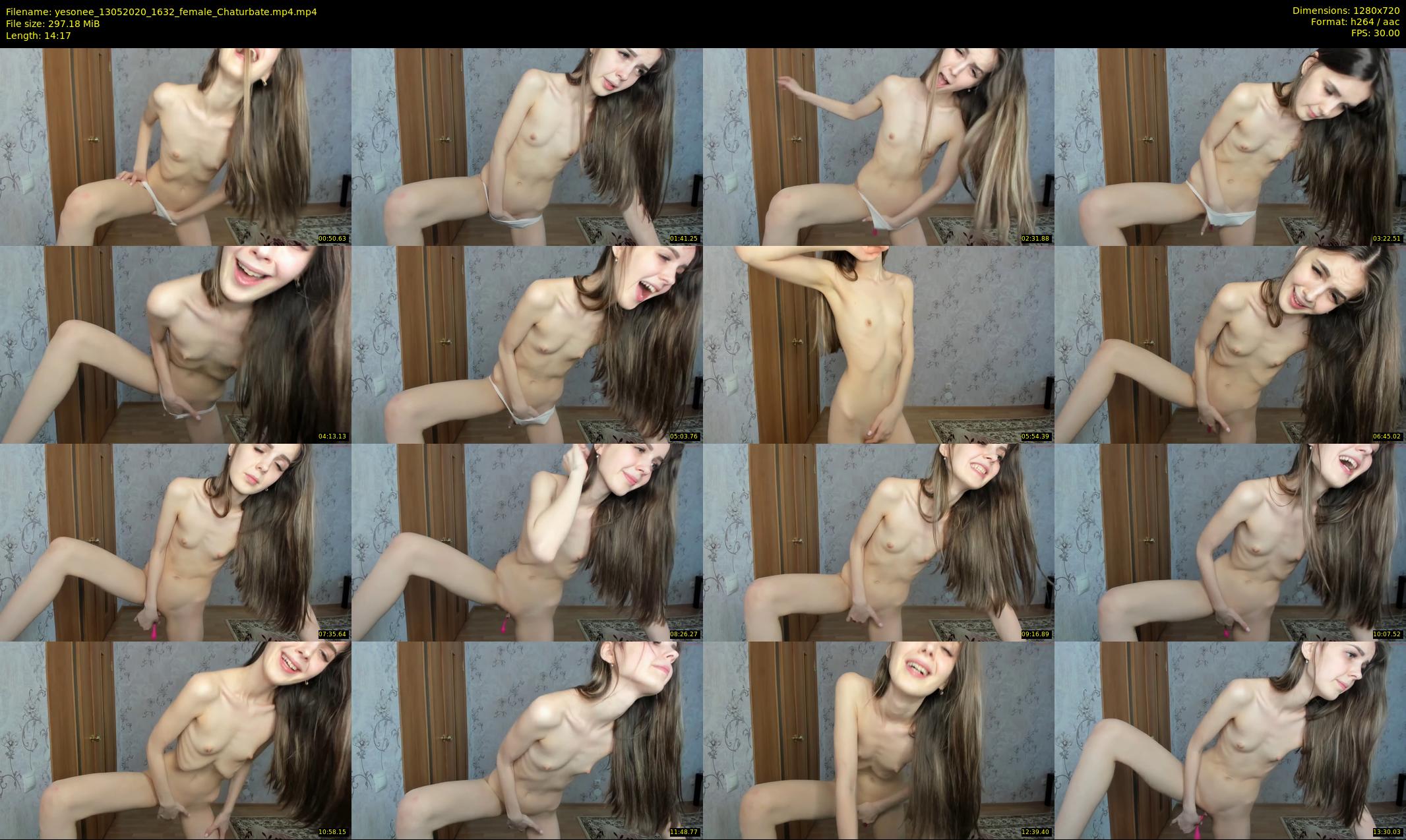yesonee — 15 minute Chaturbate female cam show recording, 720p, May 13, 2020