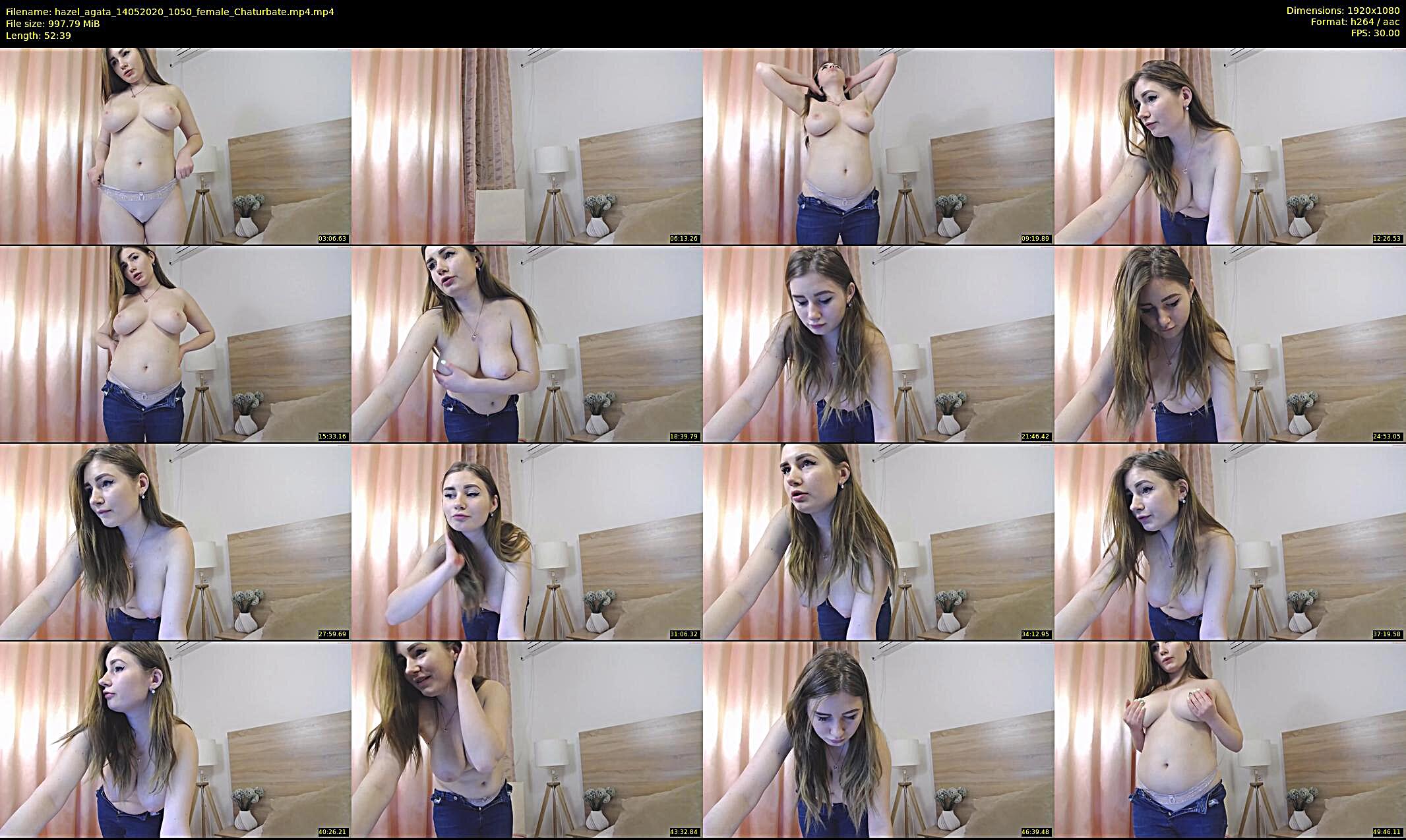 hazel_agata — 2 minute Chaturbate female cam show recording, 1080p, May 14, 2020