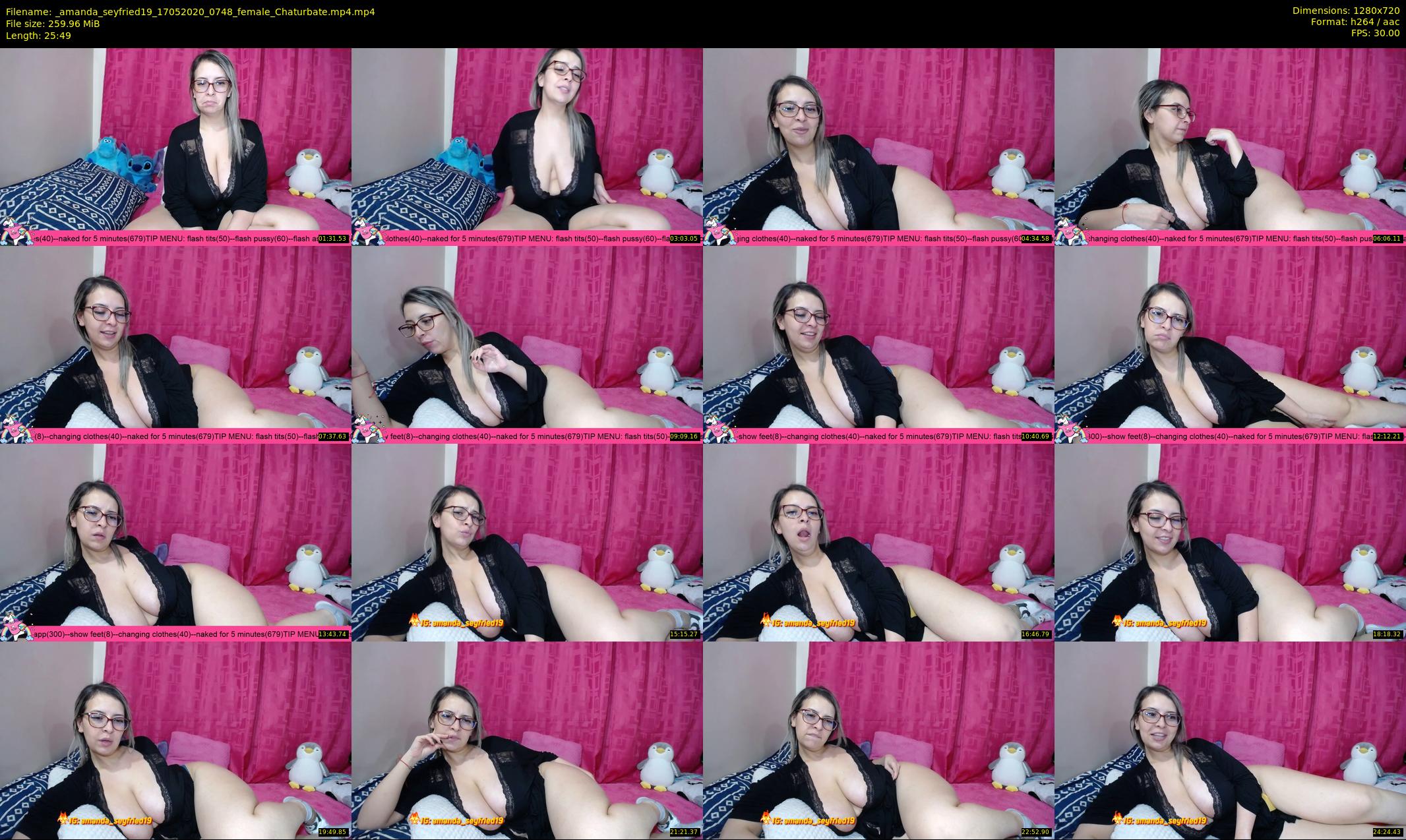 _amanda_seyfried19 — 26 minute Chaturbate female cam show recording, 720p, May 17, 2020