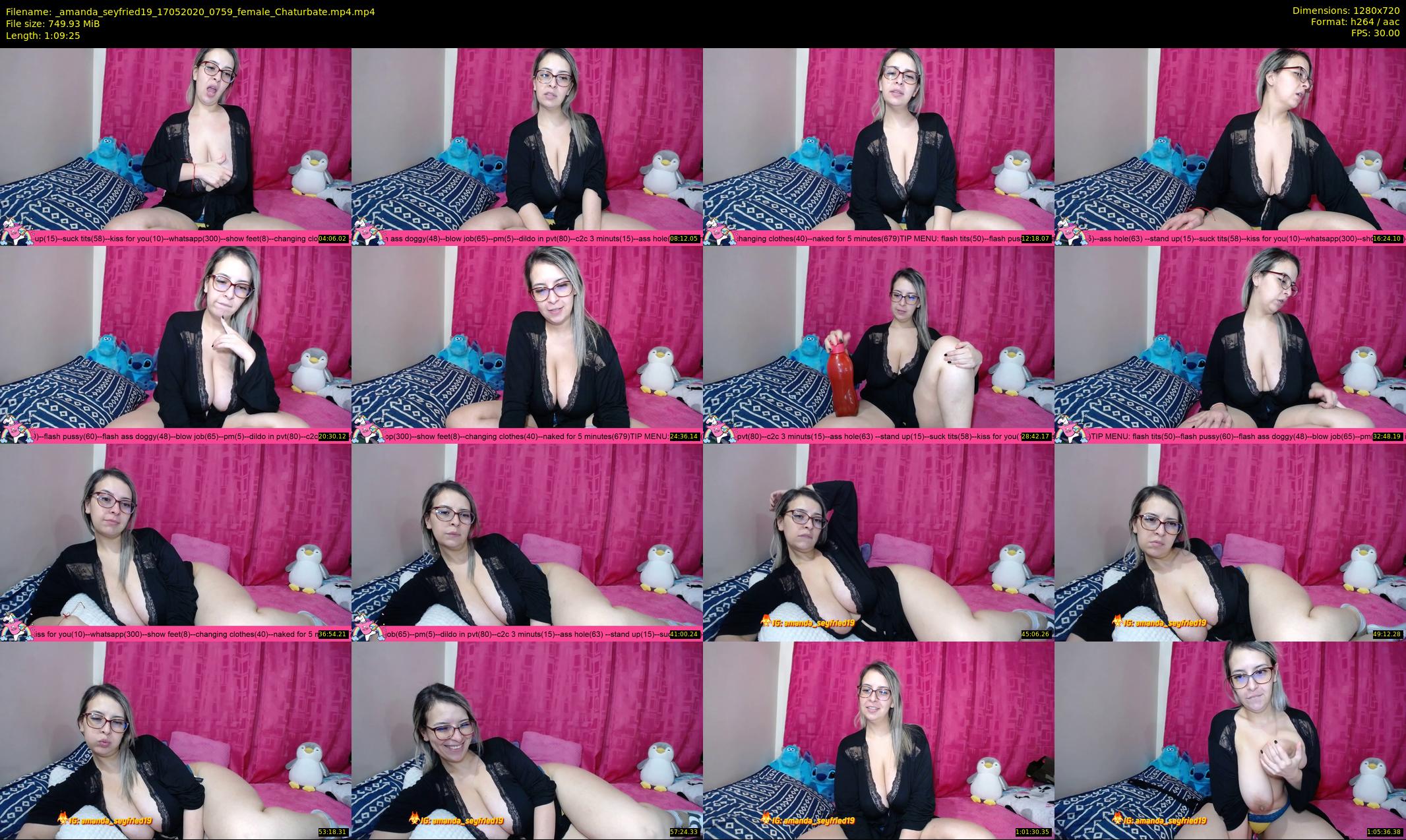 _amanda_seyfried19 — 70 minute Chaturbate female cam show recording, 720p, May 17, 2020