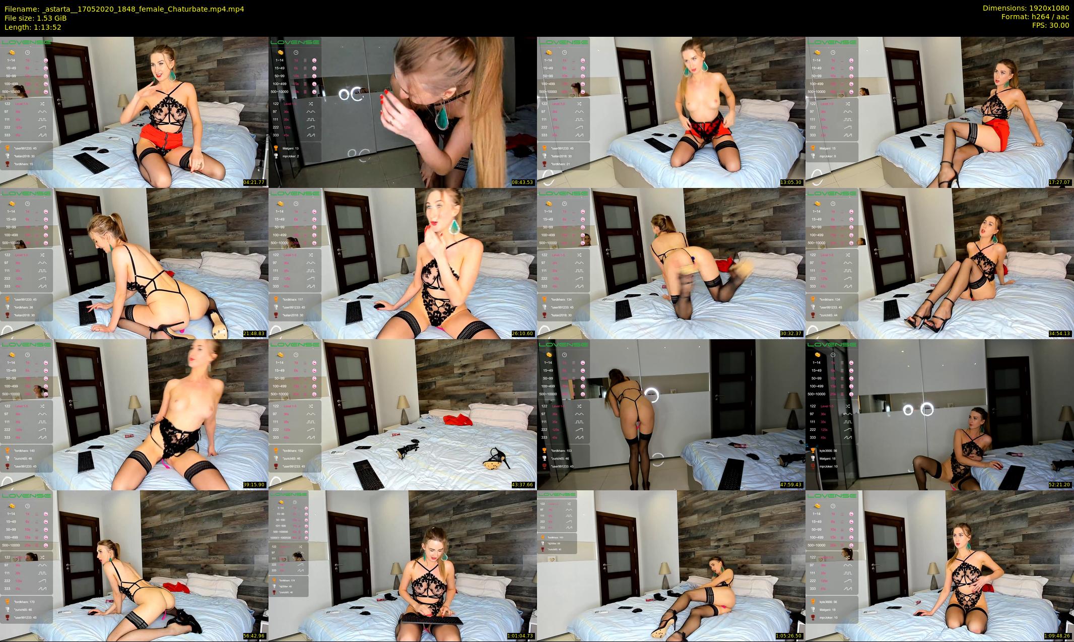 _astarta_ — 74 minute Chaturbate female cam show recording, 1080p, May 17, 2020