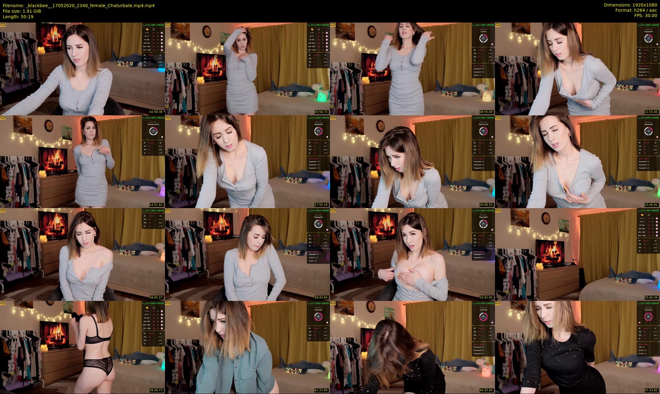 _blackbee_ — 51 minute Chaturbate female cam show recording, 1080p, May 17, 2020