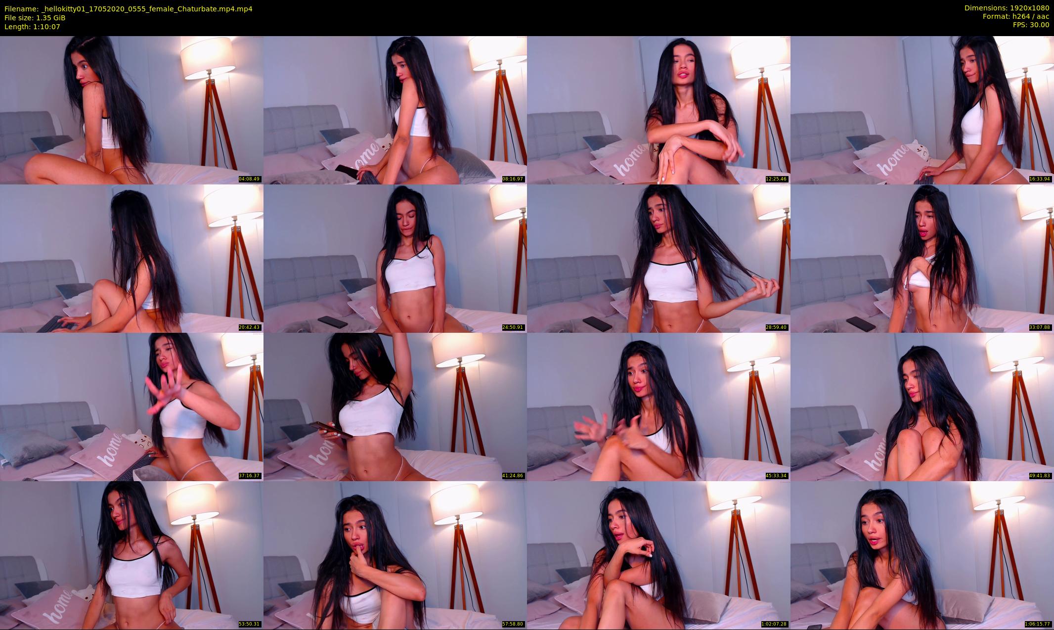 _hellokitty01 — 71 minute Chaturbate female cam show recording, 1080p, May 17, 2020