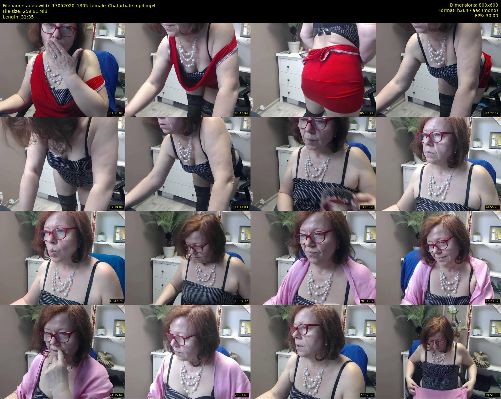 adelewildx — 32 minute Chaturbate female cam show recording, 480p, May 17, 2020