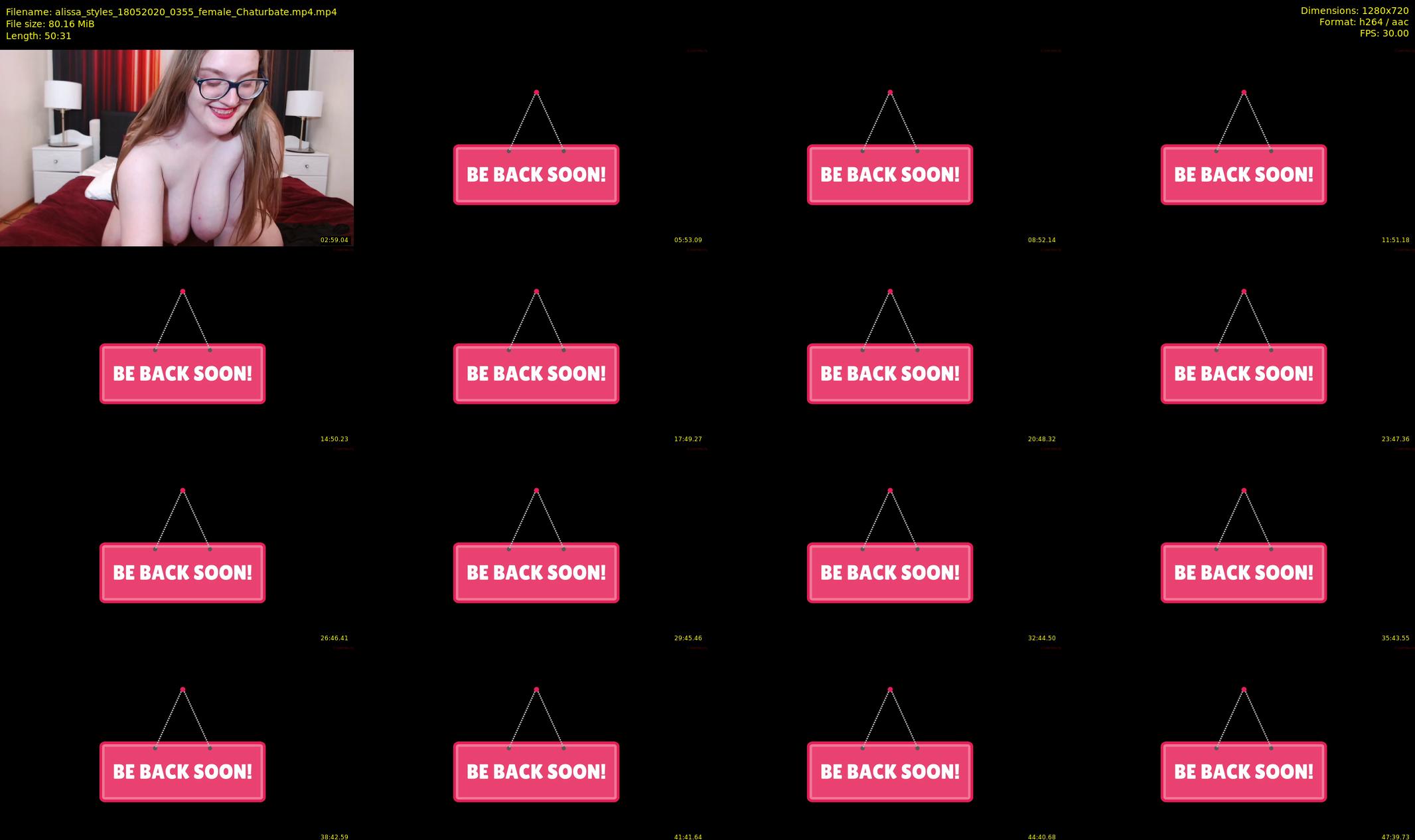 alissa_styles — 51 minute Chaturbate female cam show recording, 720p, May 18, 2020