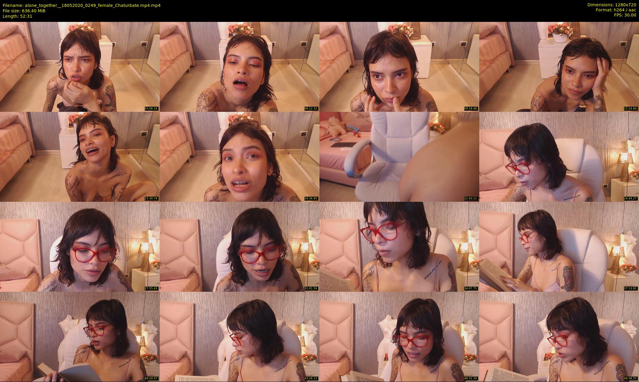 alone_together_ — 53 minute Chaturbate female cam show recording, 720p, May 18, 2020