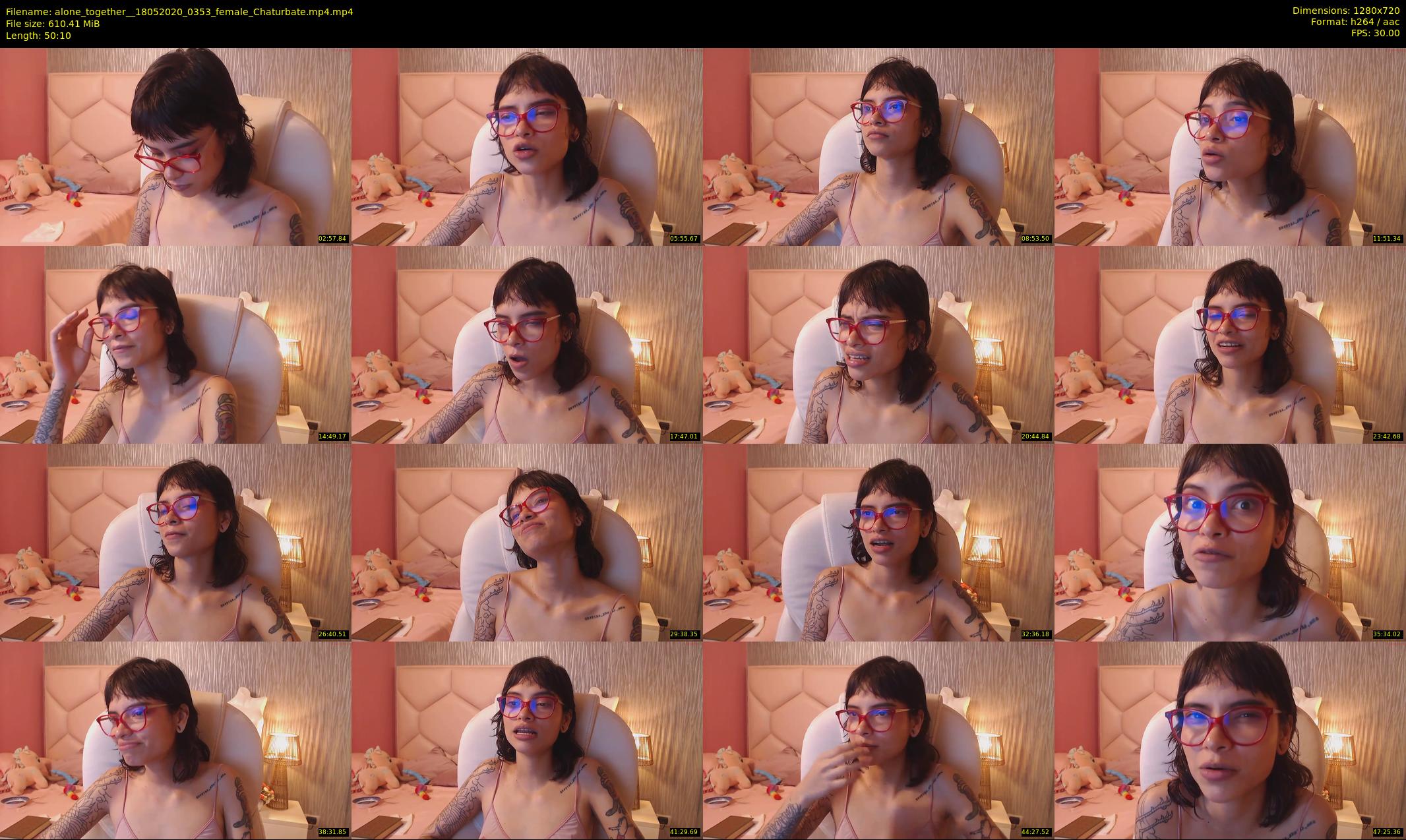 alone_together_ — 51 minute Chaturbate female cam show recording, 720p, May 18, 2020