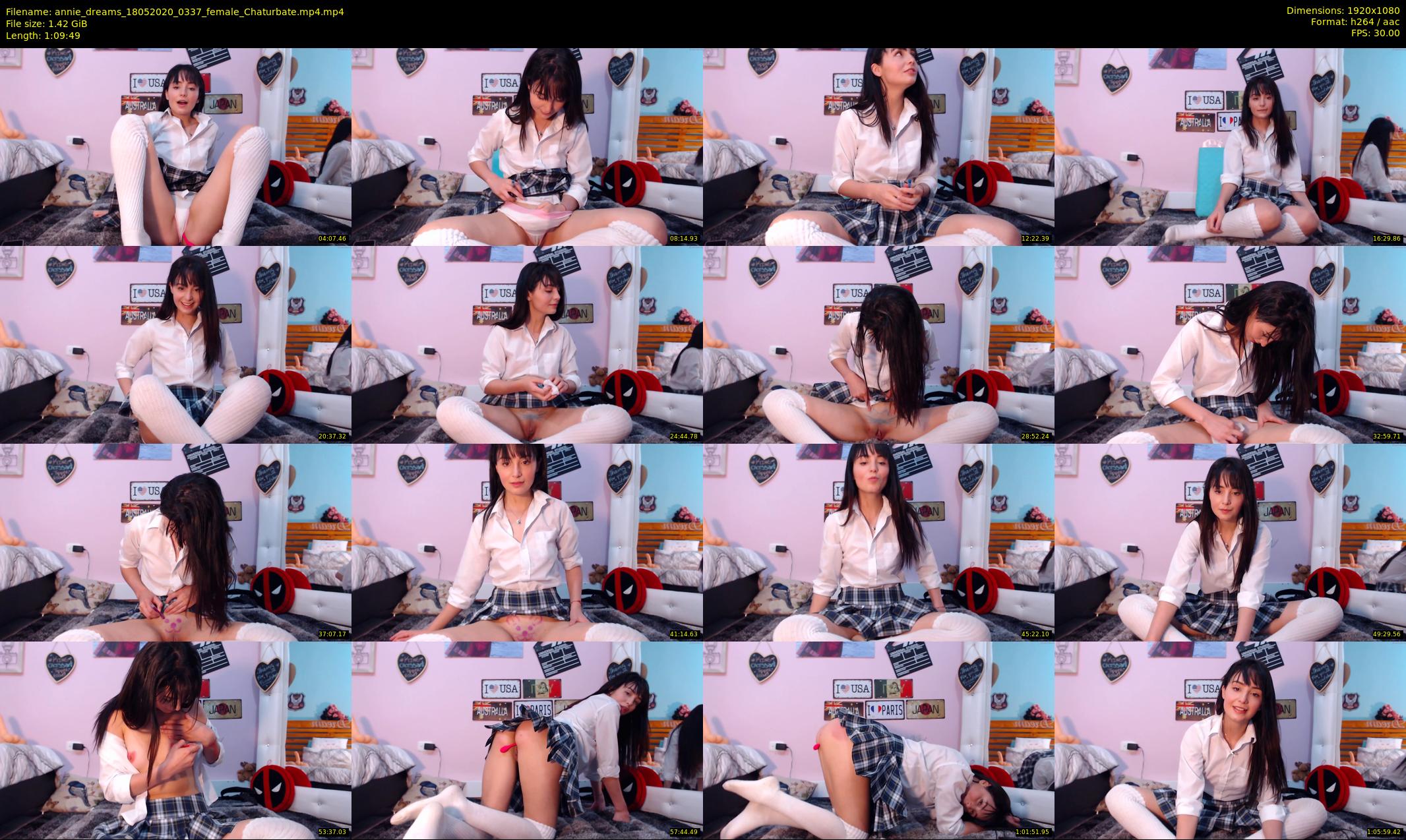 annie_dreams — 70 minute Chaturbate female cam show recording, 1080p, May 18, 2020