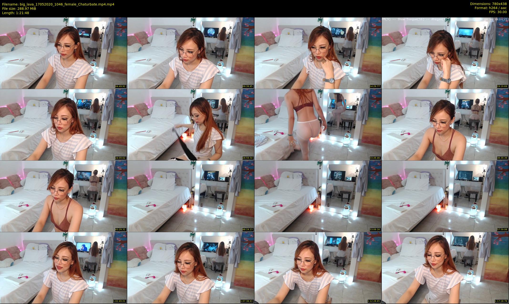 big_lava — 82 minute Chaturbate female cam show recording, 360p, May 17, 2020