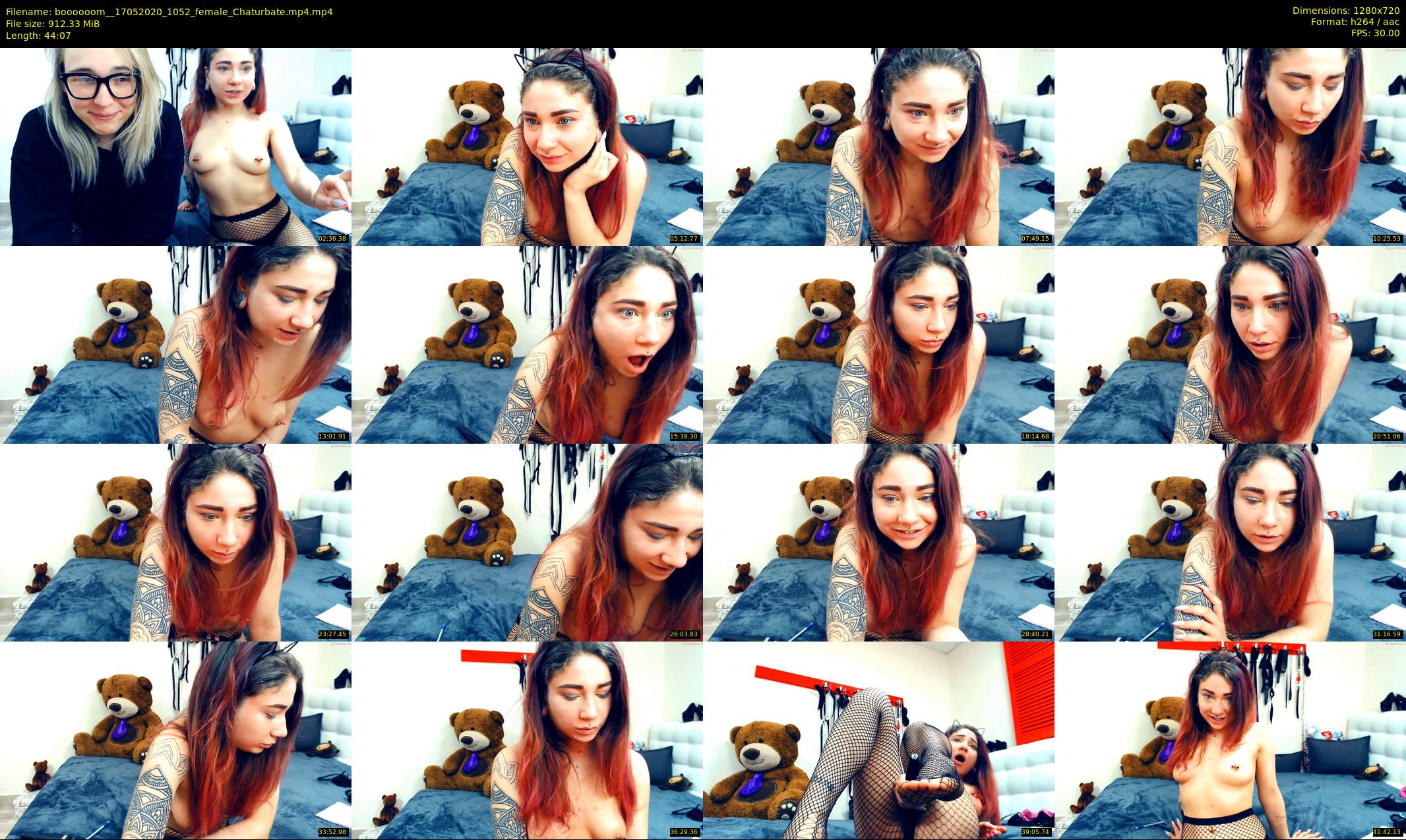 boooooom_ — 45 minute Chaturbate female cam show recording, 720p, May 17, 2020