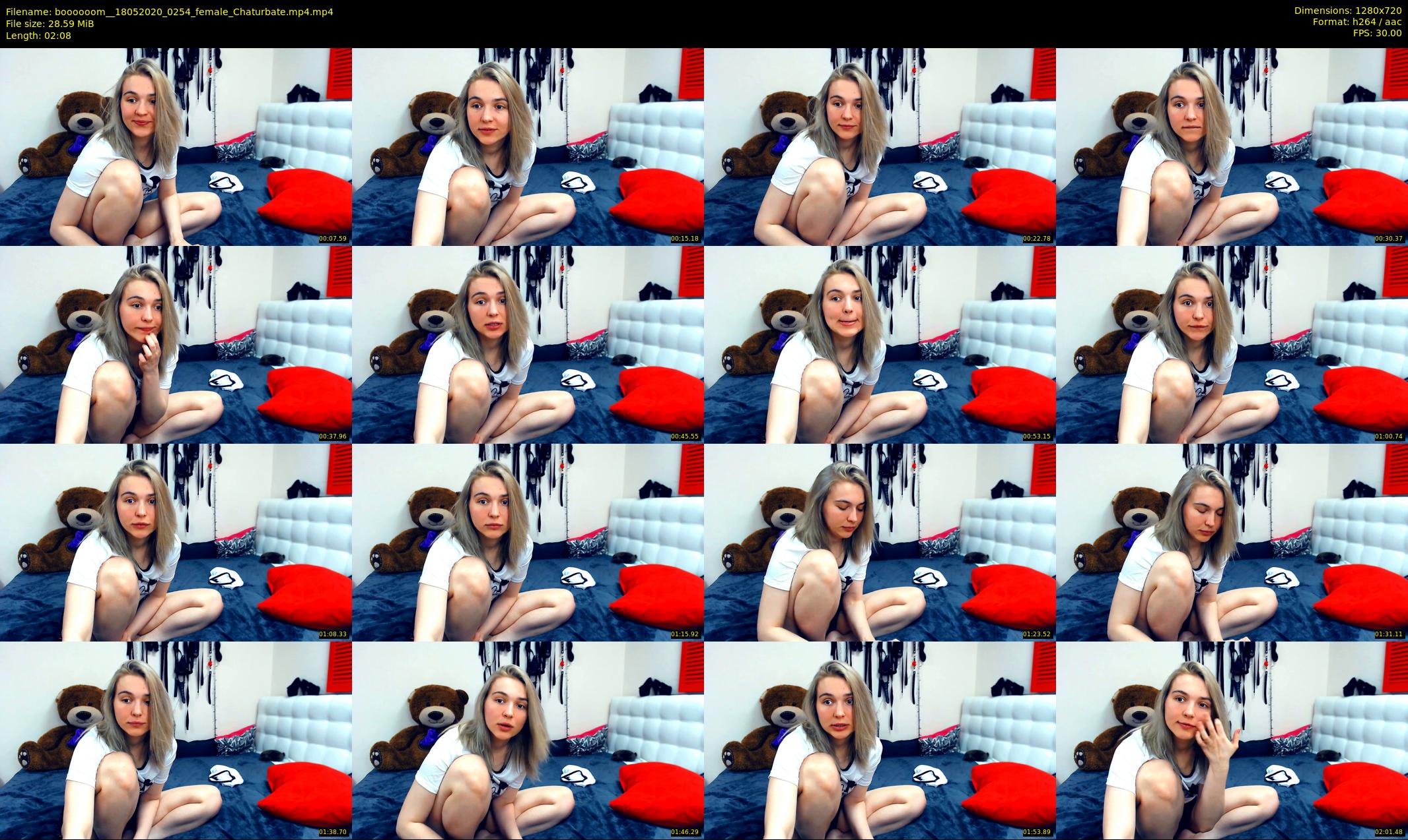 boooooom_ — 3 minute Chaturbate female cam show recording, 720p, May 18, 2020