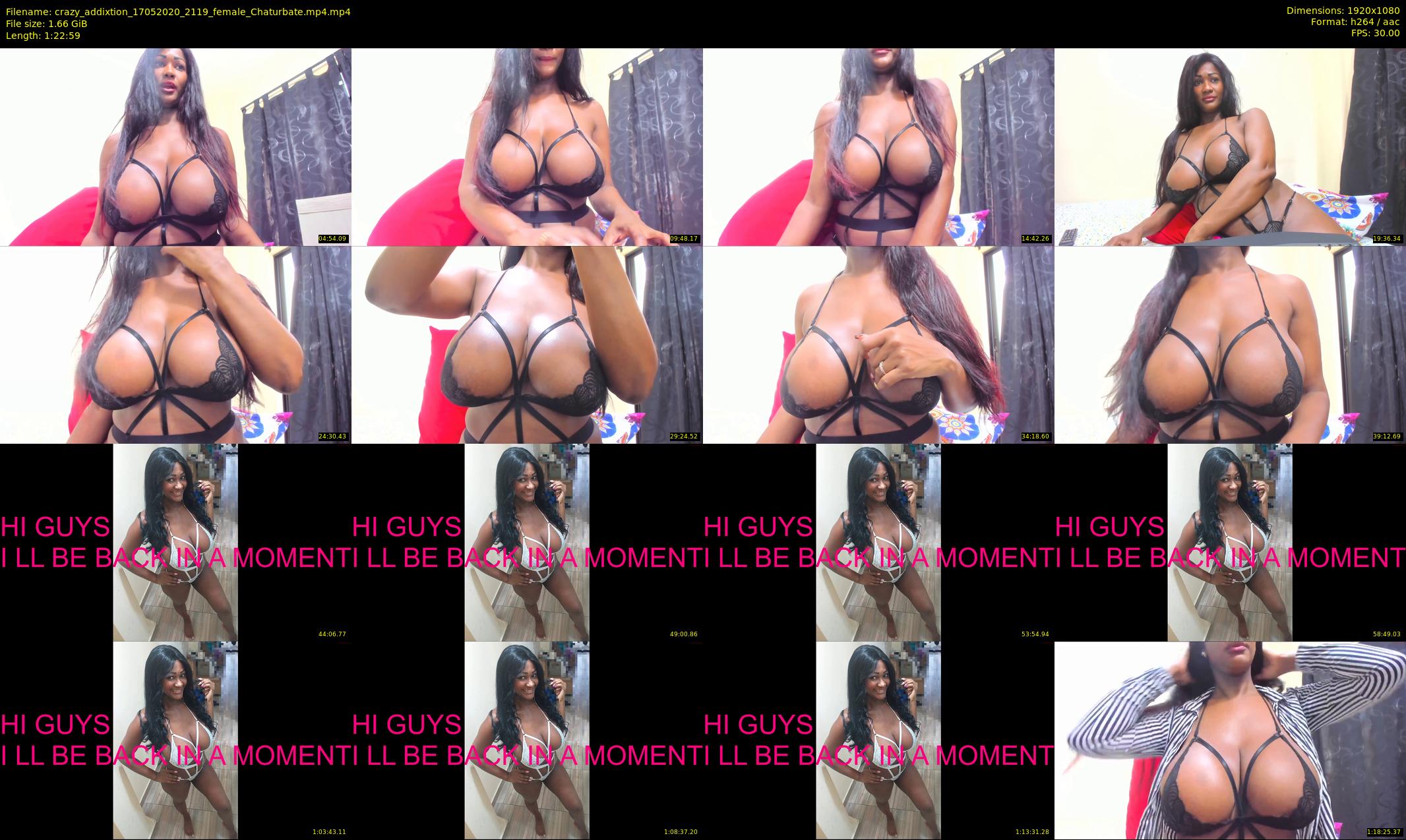 crazy_addixtion — 83 minute Chaturbate female cam show recording, 1080p, May 17, 2020
