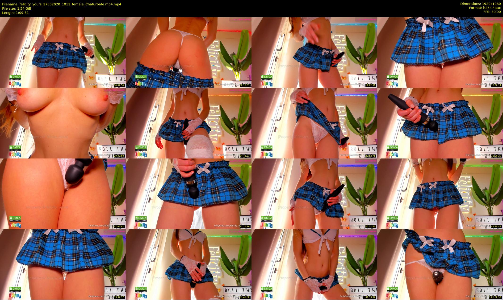 felicity_yours — 70 minute Chaturbate female cam show recording, 1080p, May 17, 2020