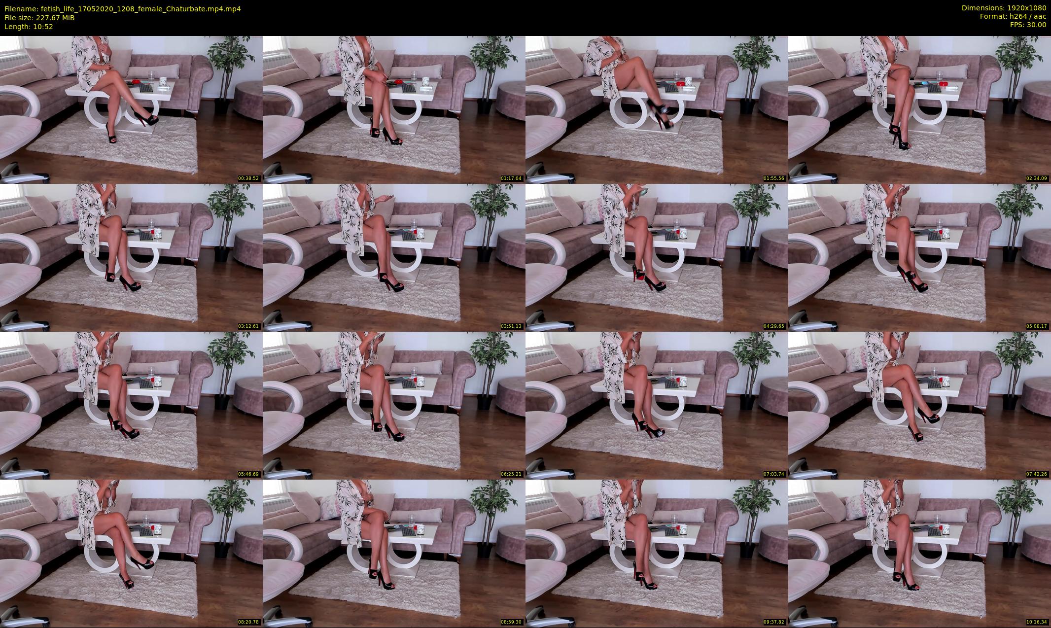 fetish_life — 11 minute Chaturbate female cam show recording, 1080p, May 17, 2020