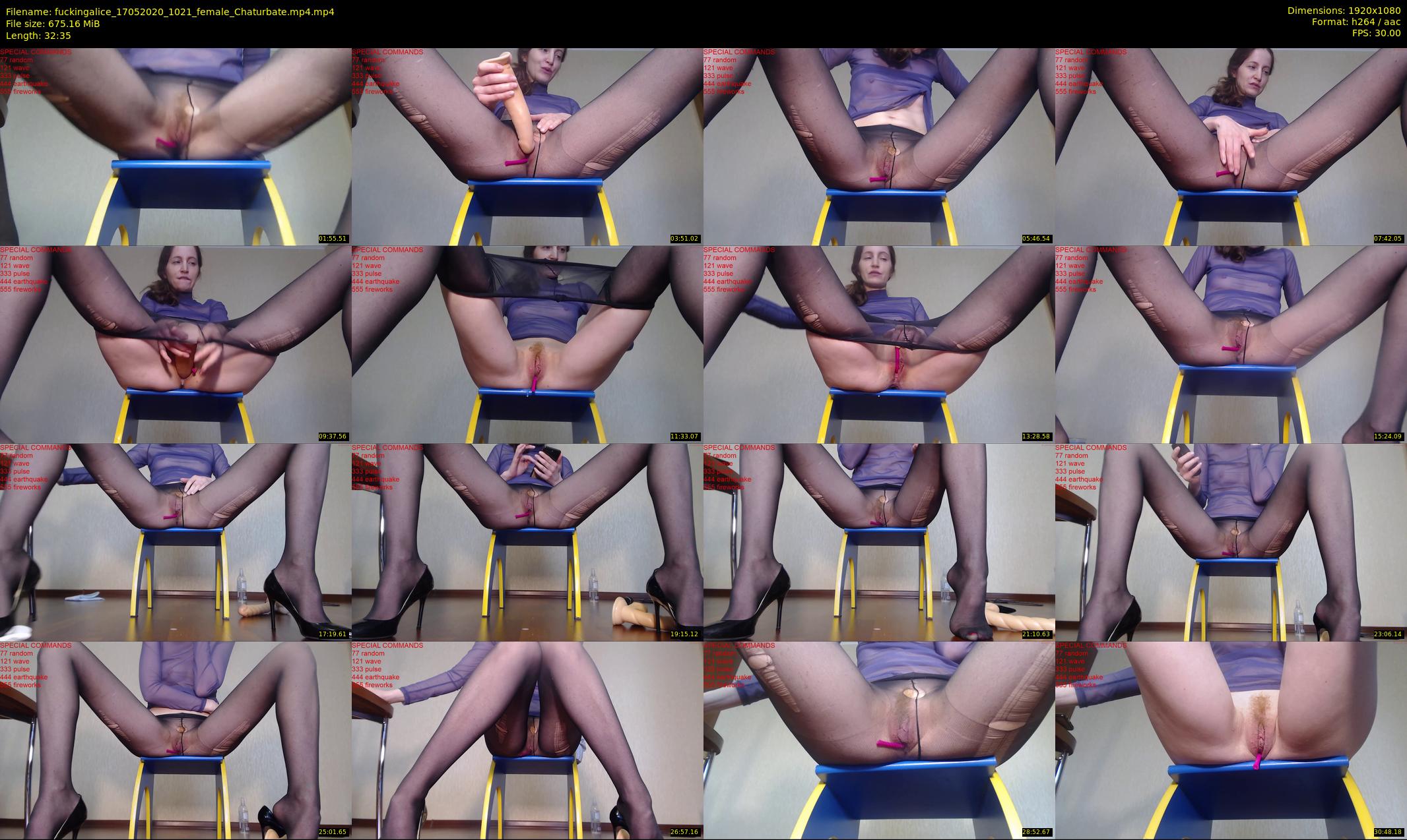 fuckingalice — 33 minute Chaturbate female cam show recording, 1080p, May 17, 2020