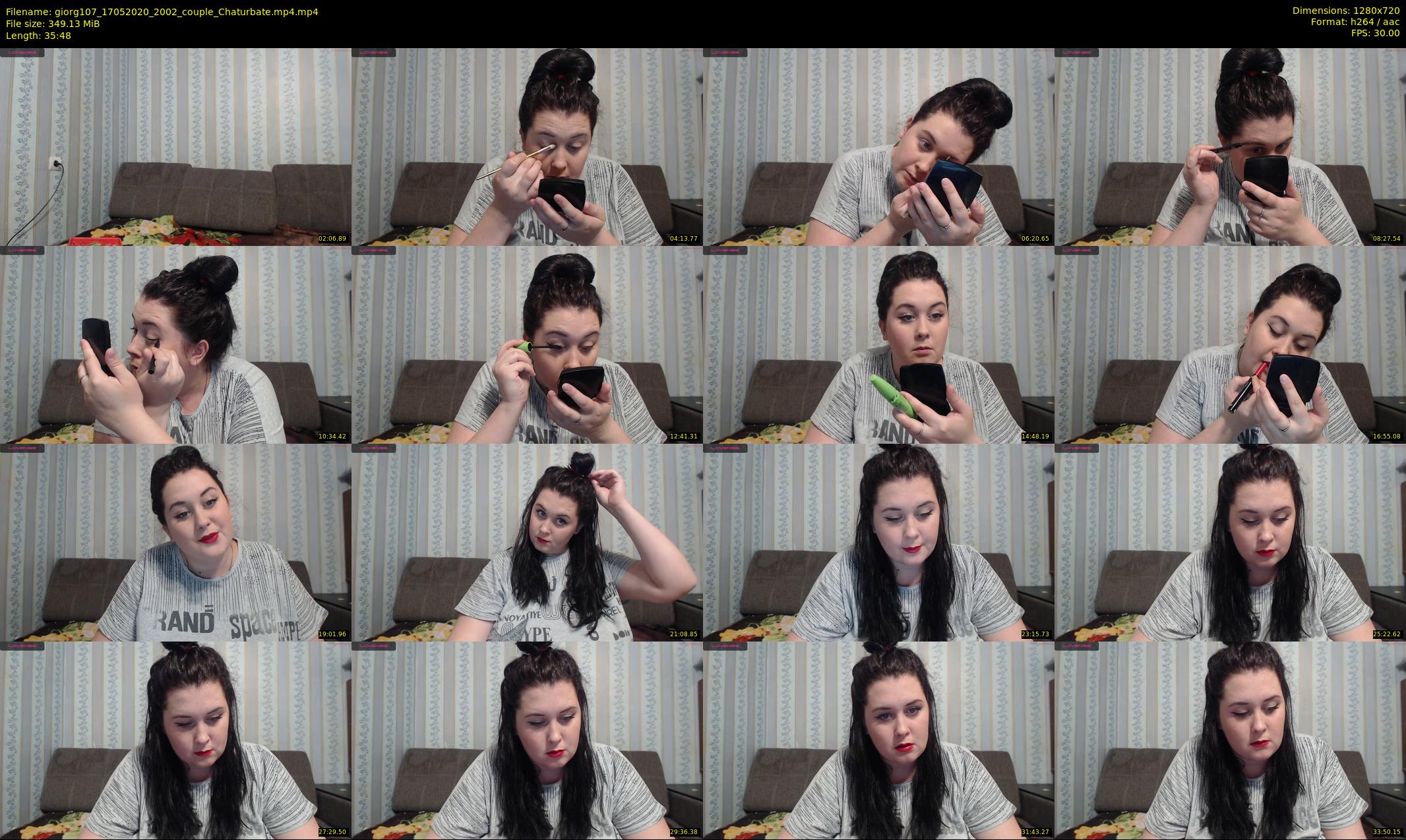 giorg107 — 36 minute Chaturbate couple cam show recording, 720p, May 17, 2020