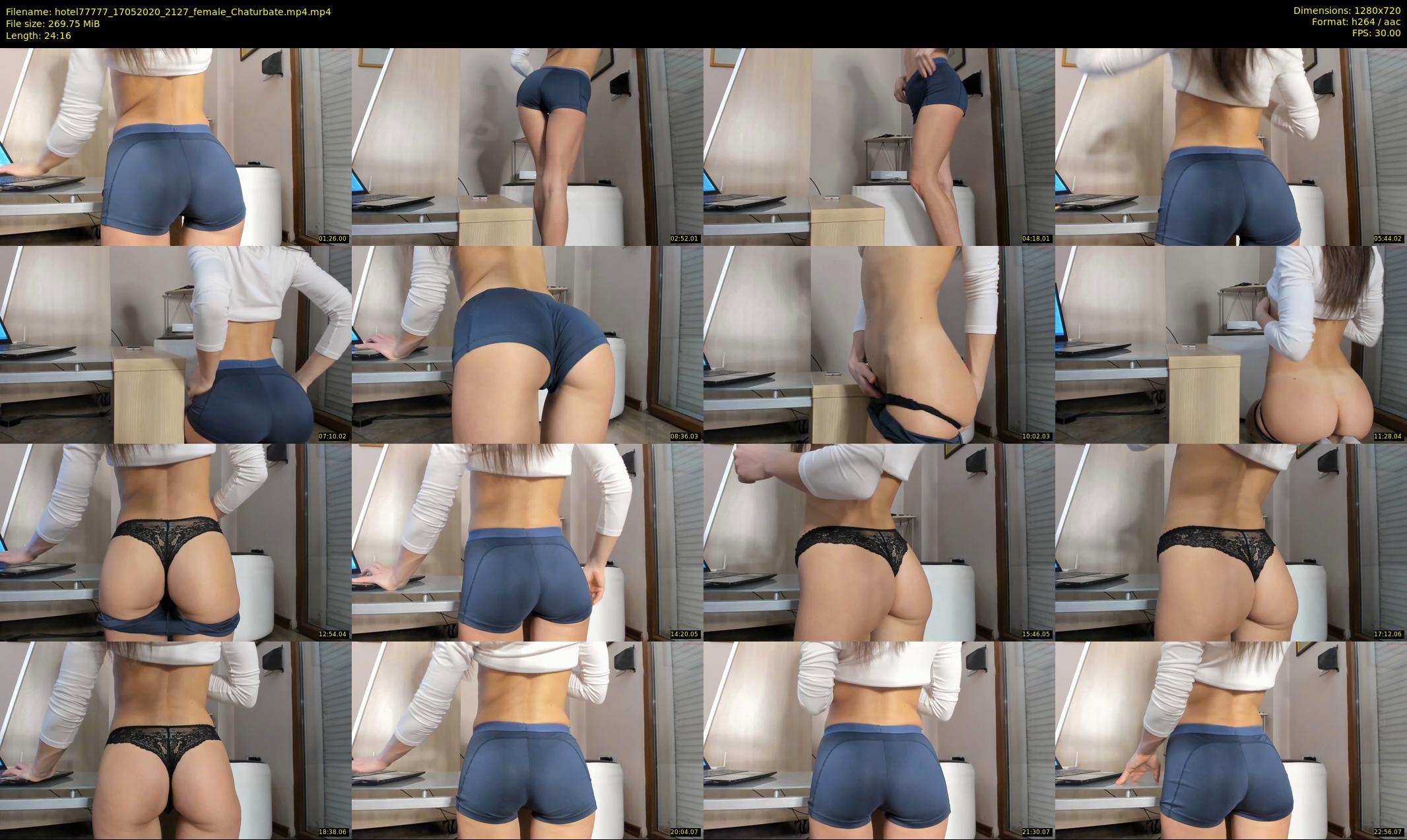 hotel77777 — 25 minute Chaturbate female cam show recording, 720p, May 17, 2020