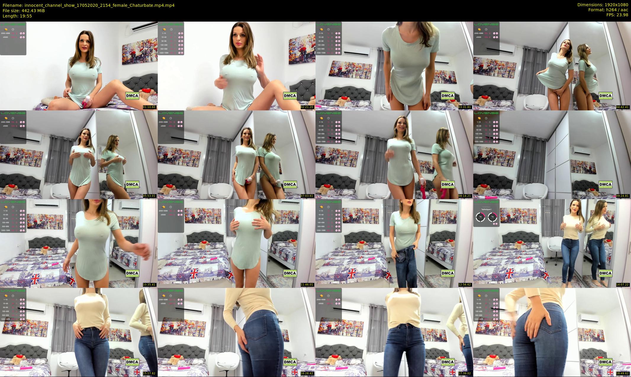 innocent_channel_show — 20 minute Chaturbate female cam show recording, 1080p, May 17, 2020