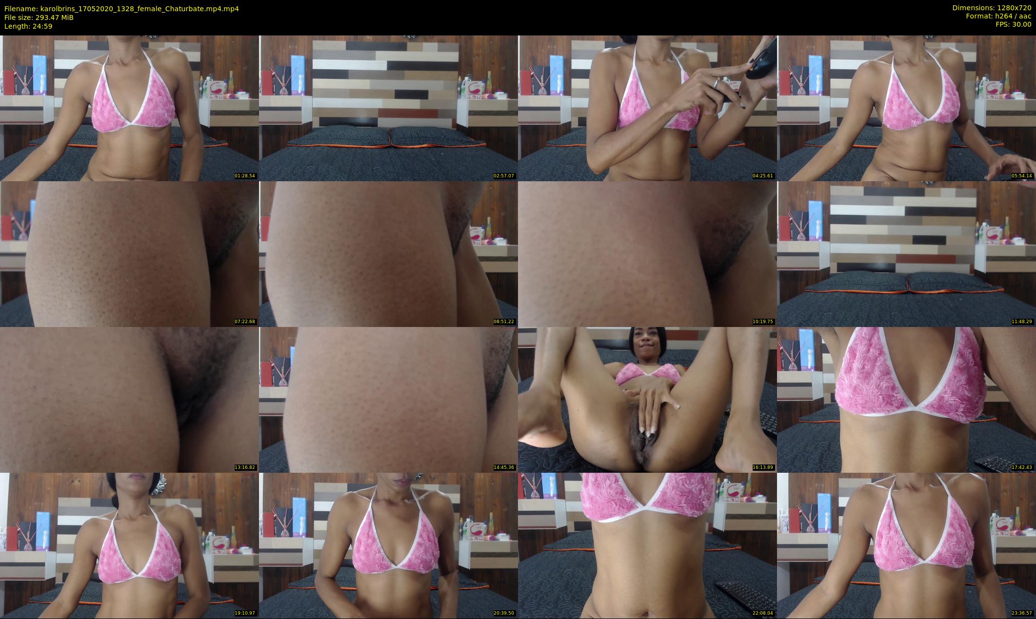 karolbrins — 25 minute Chaturbate female cam show recording, 720p, May 17, 2020