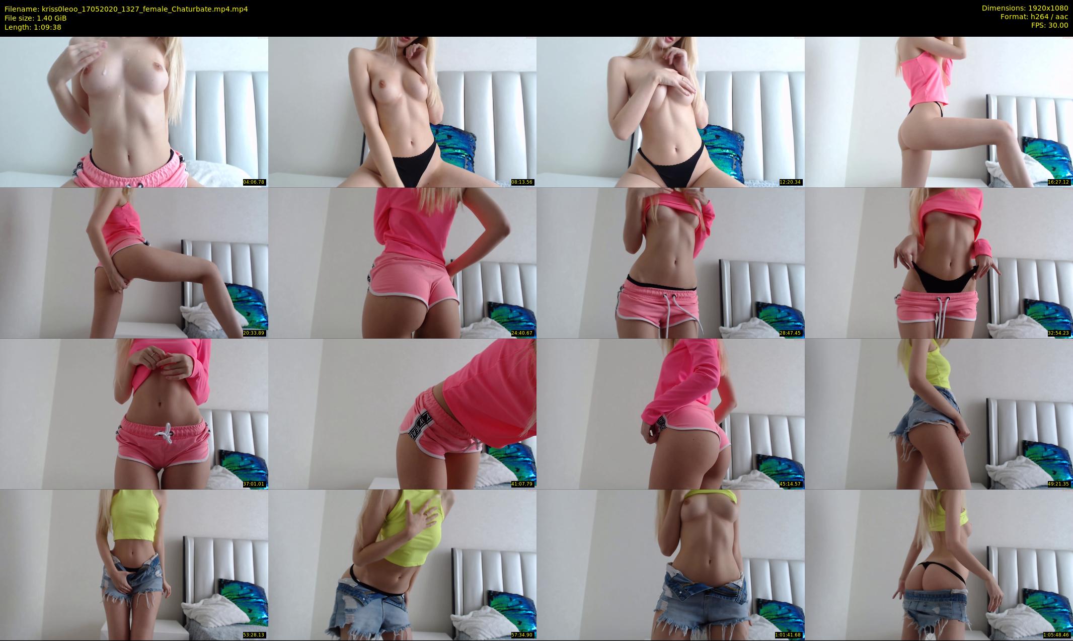 kriss0leoo — 70 minute Chaturbate couple cam show recording, 1080p, May 17, 2020