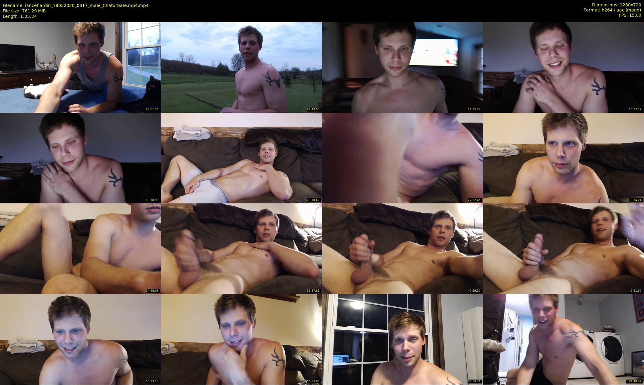 lancehardin — 66 minute Chaturbate male cam show recording, 720p, May 18, 2020