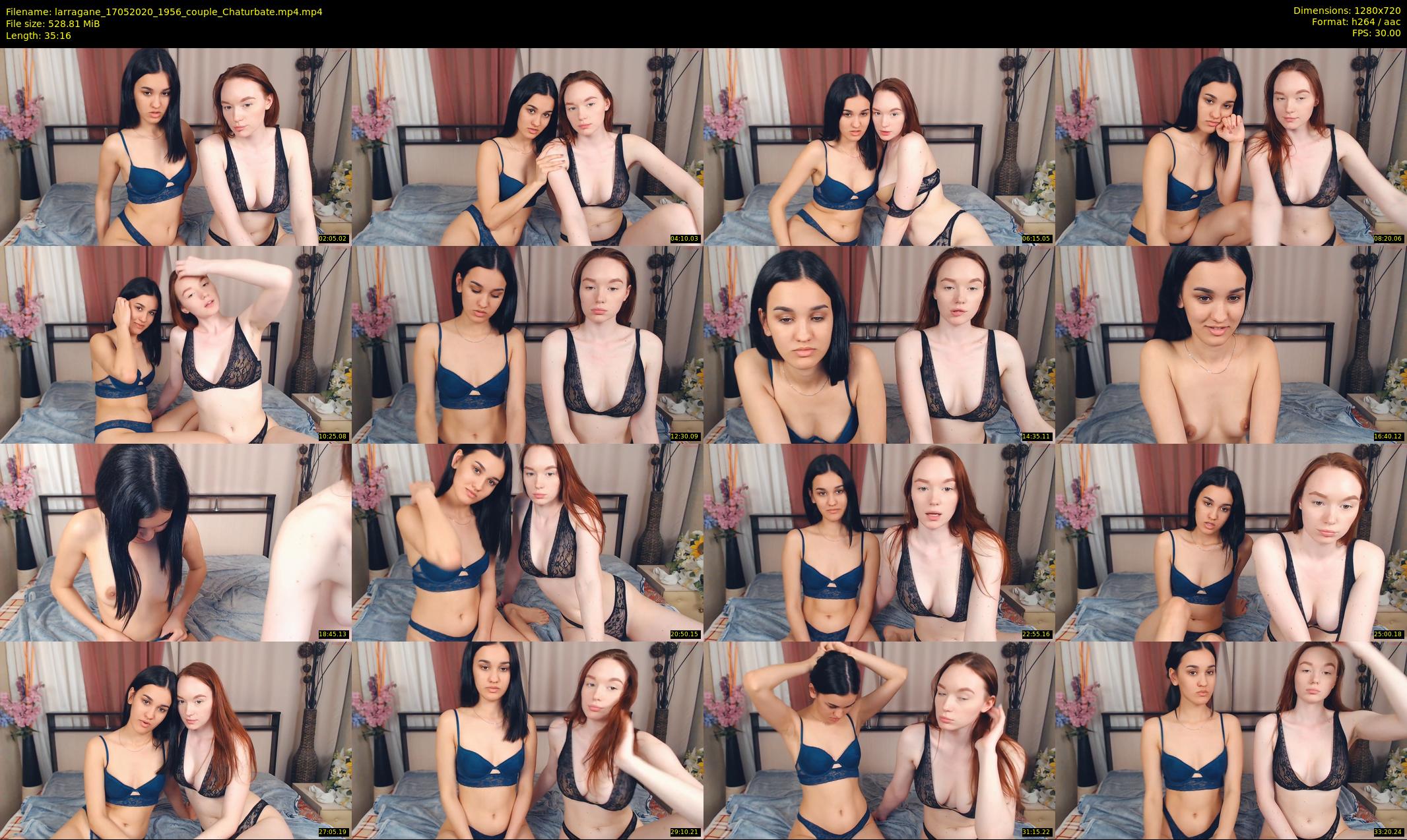 larragane — 36 minute Chaturbate couple cam show recording, 720p, May 17, 2020