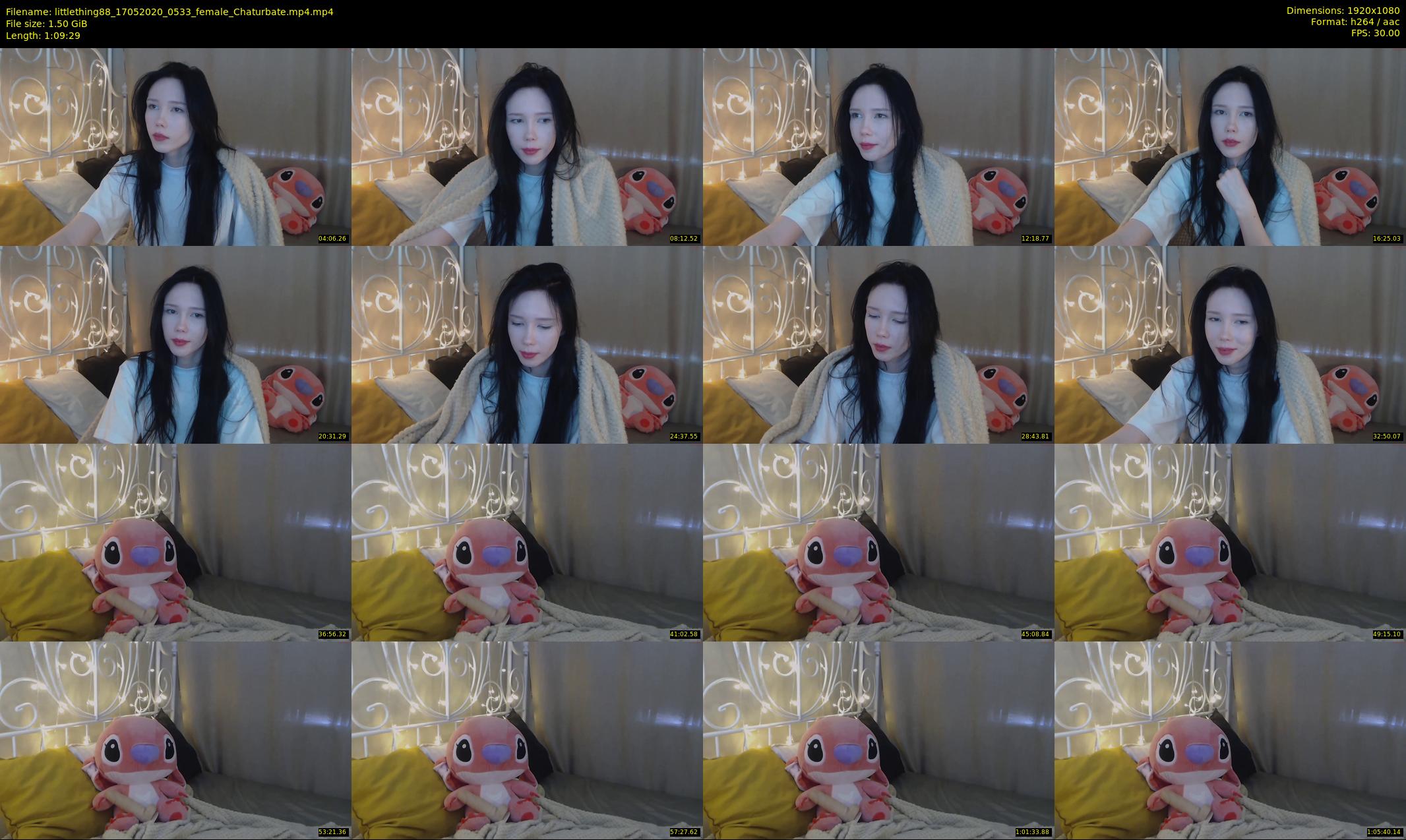 littlething88 — 70 minute Chaturbate female cam show recording, 1080p, May 17, 2020