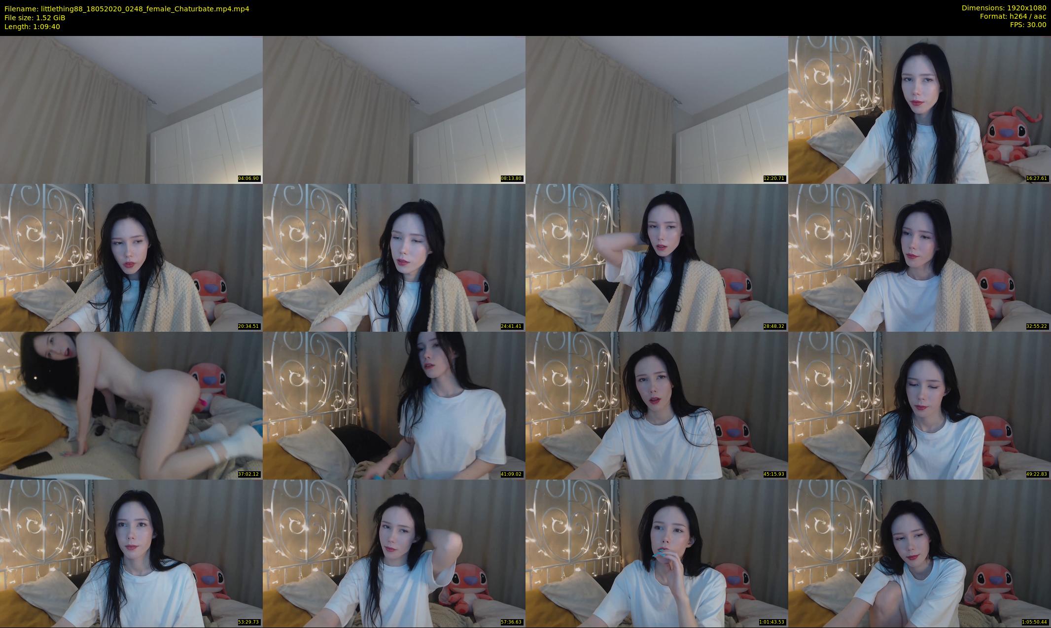 littlething88 — 70 minute Chaturbate female cam show recording, 1080p, May 18, 2020