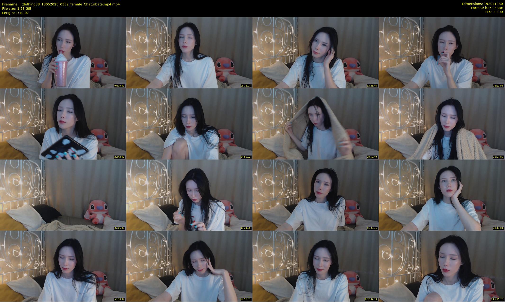 littlething88 — 71 minute Chaturbate female cam show recording, 1080p, May 18, 2020