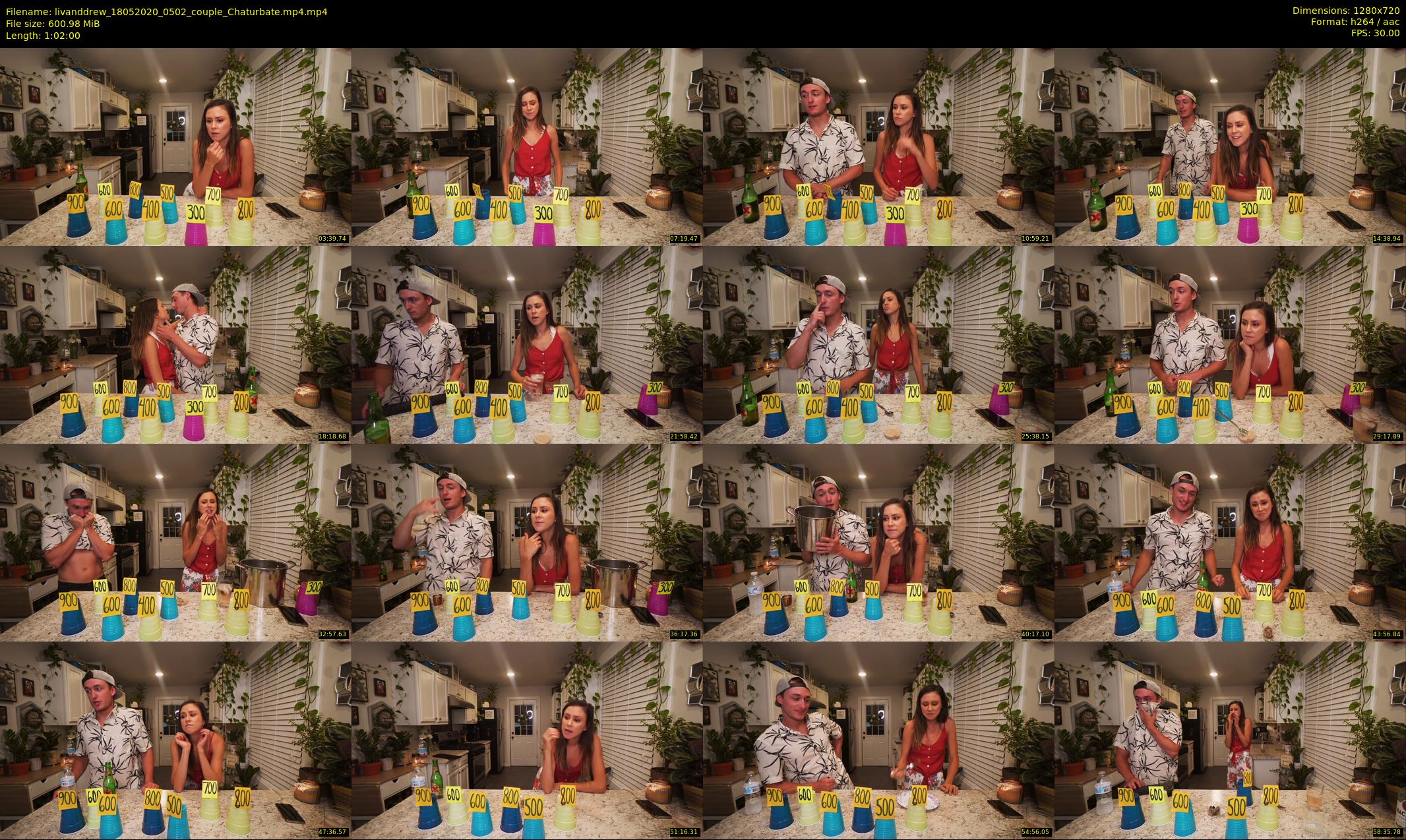livanddrew — 62 minute Chaturbate couple cam show recording, 720p, May 18, 2020