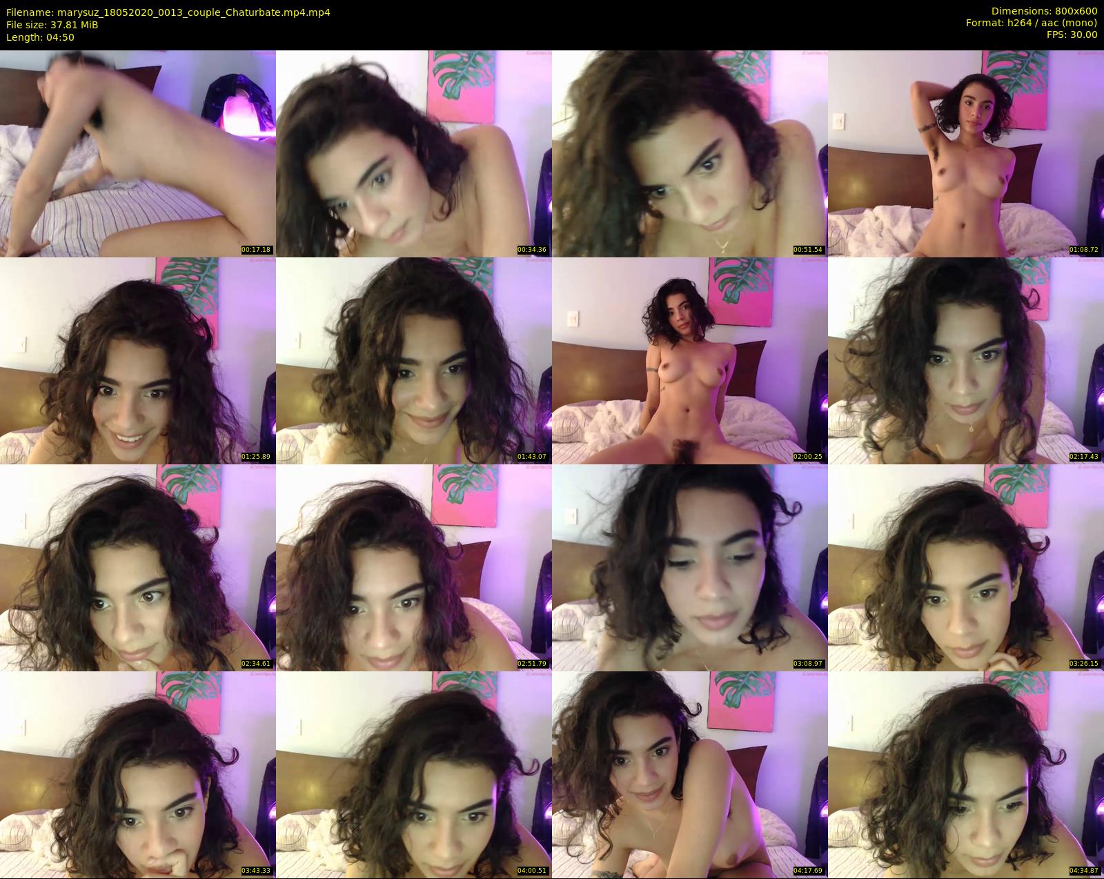 marysuz — 5 minute Chaturbate couple cam show recording, 480p, May 18, 2020