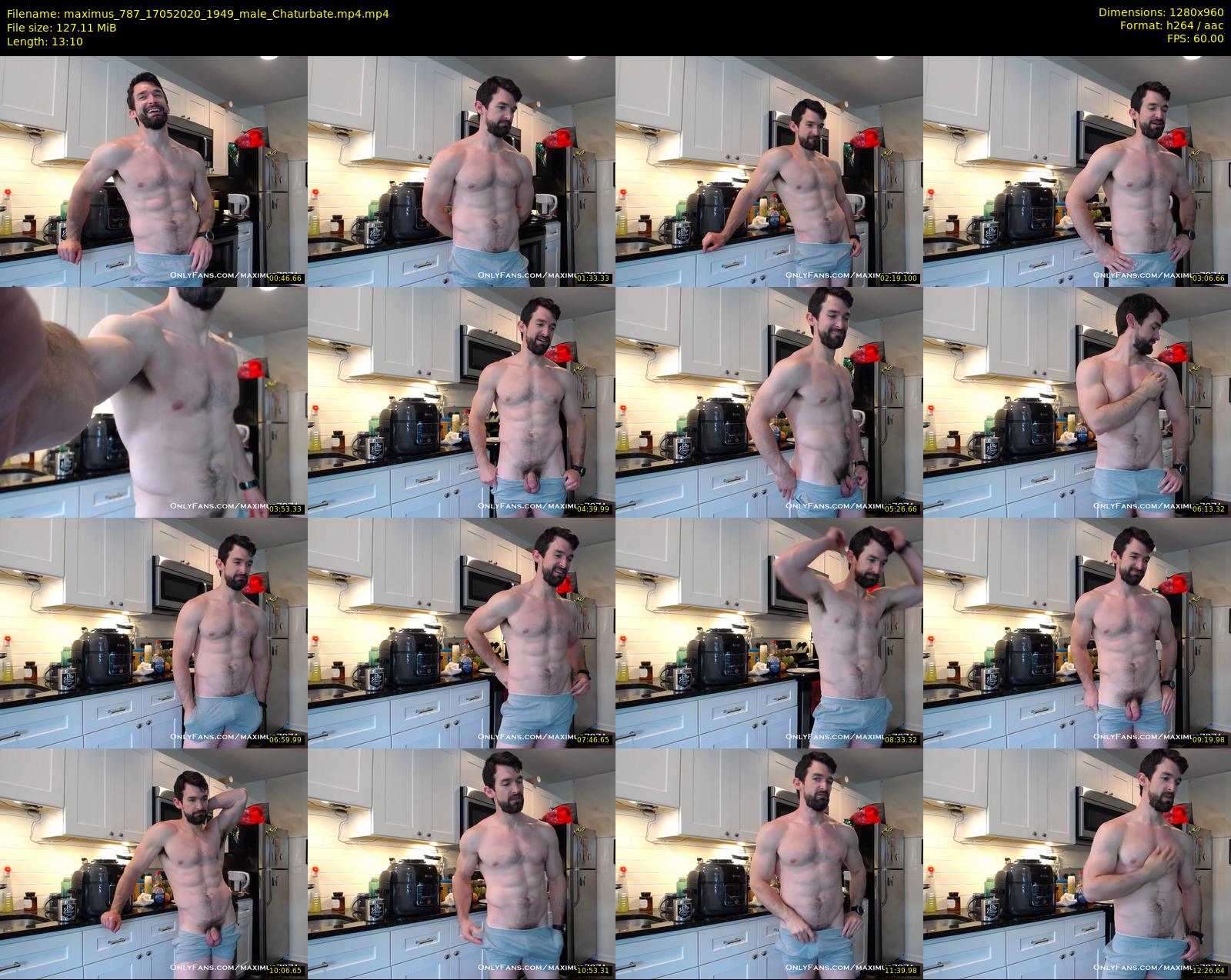 maximus_787 — 14 minute Chaturbate male cam show recording, 720p, May 17, 2020