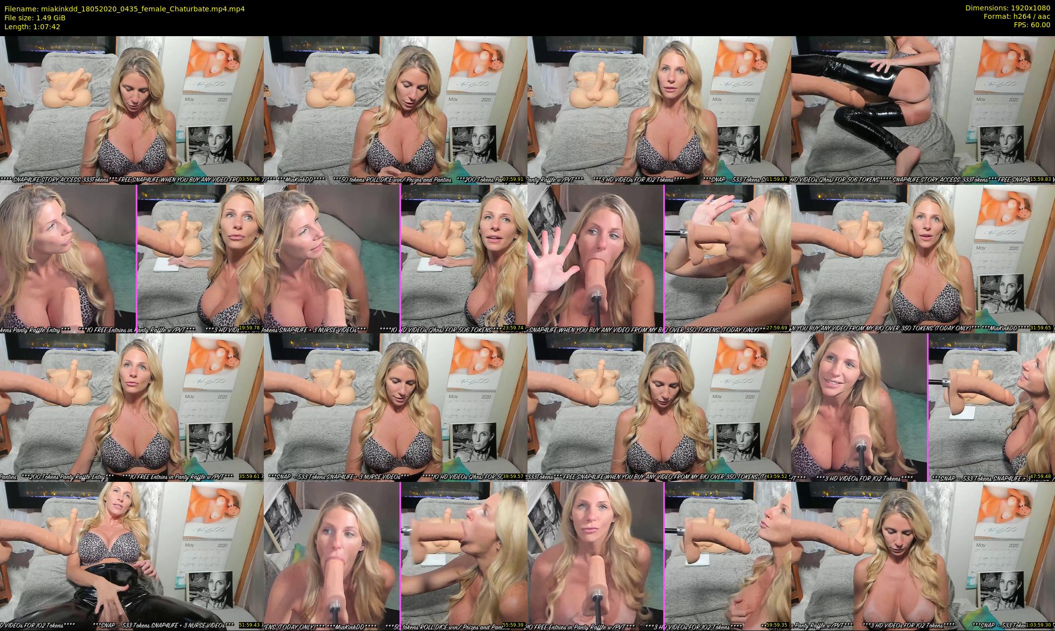 miakinkdd — 68 minute Chaturbate female cam show recording, 1080p, May 18, 2020