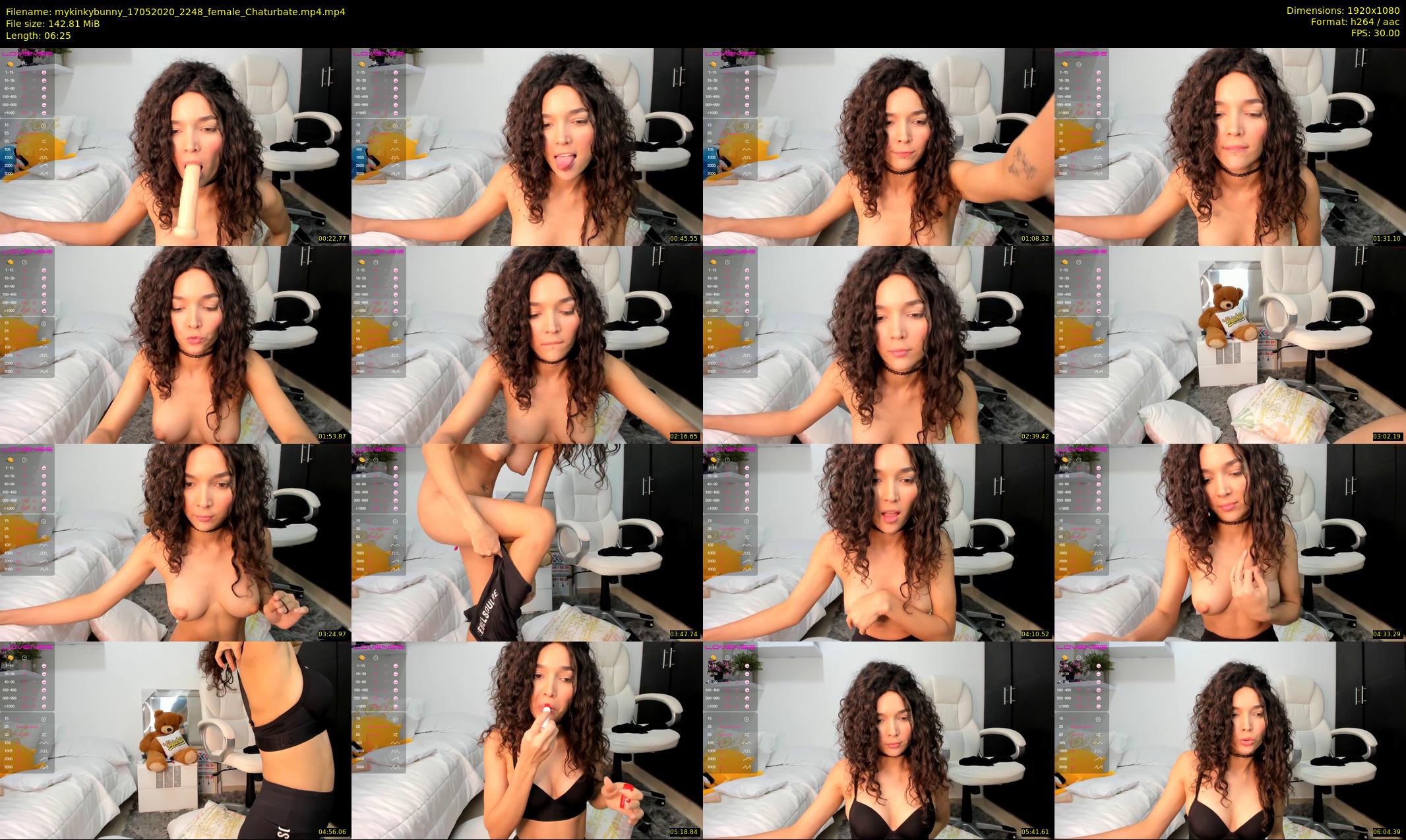 mykinkybunny — 7 minute Chaturbate female cam show recording, 1080p, May 17, 2020