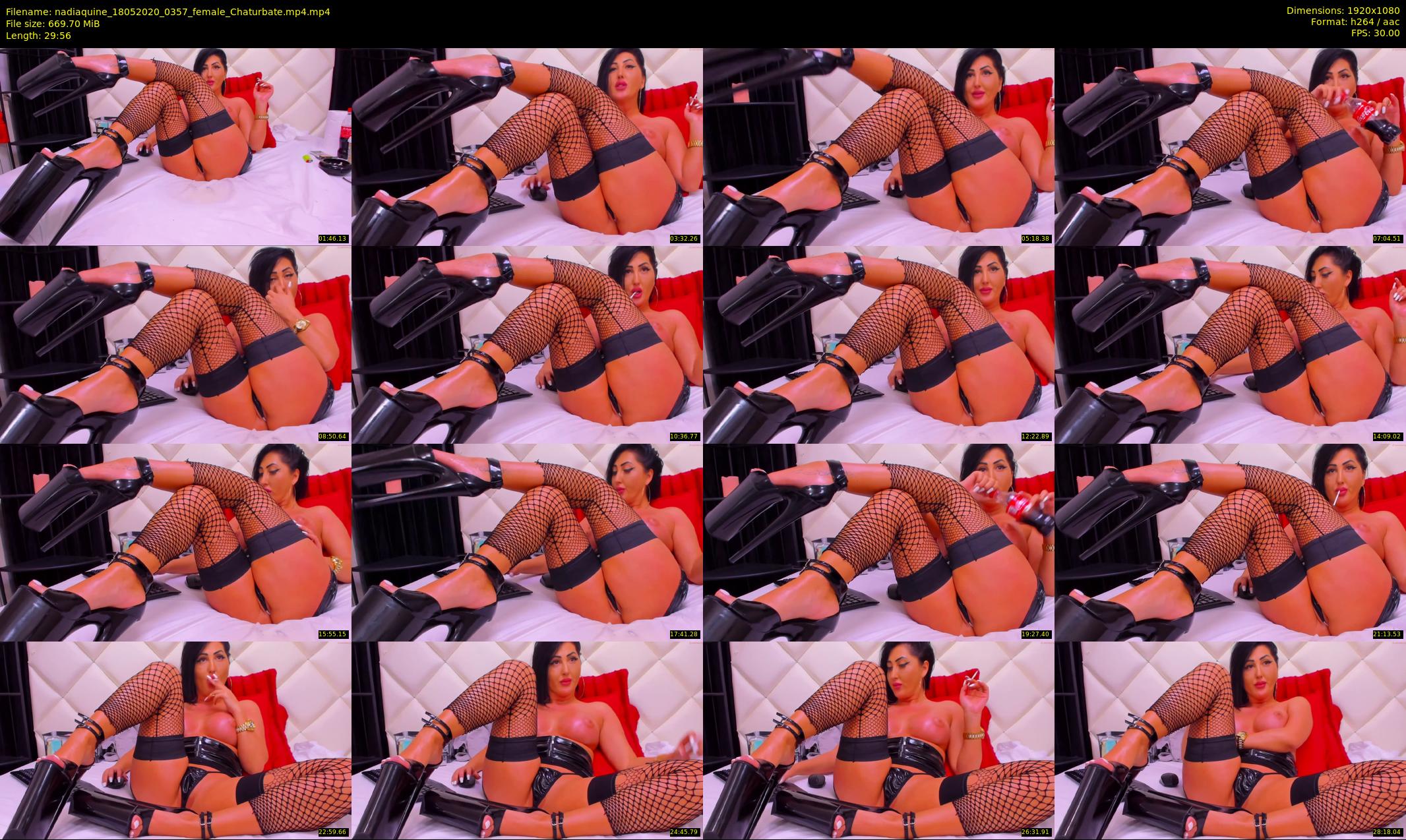 nadiaquine — 30 minute Chaturbate female cam show recording, 1080p, May 18, 2020