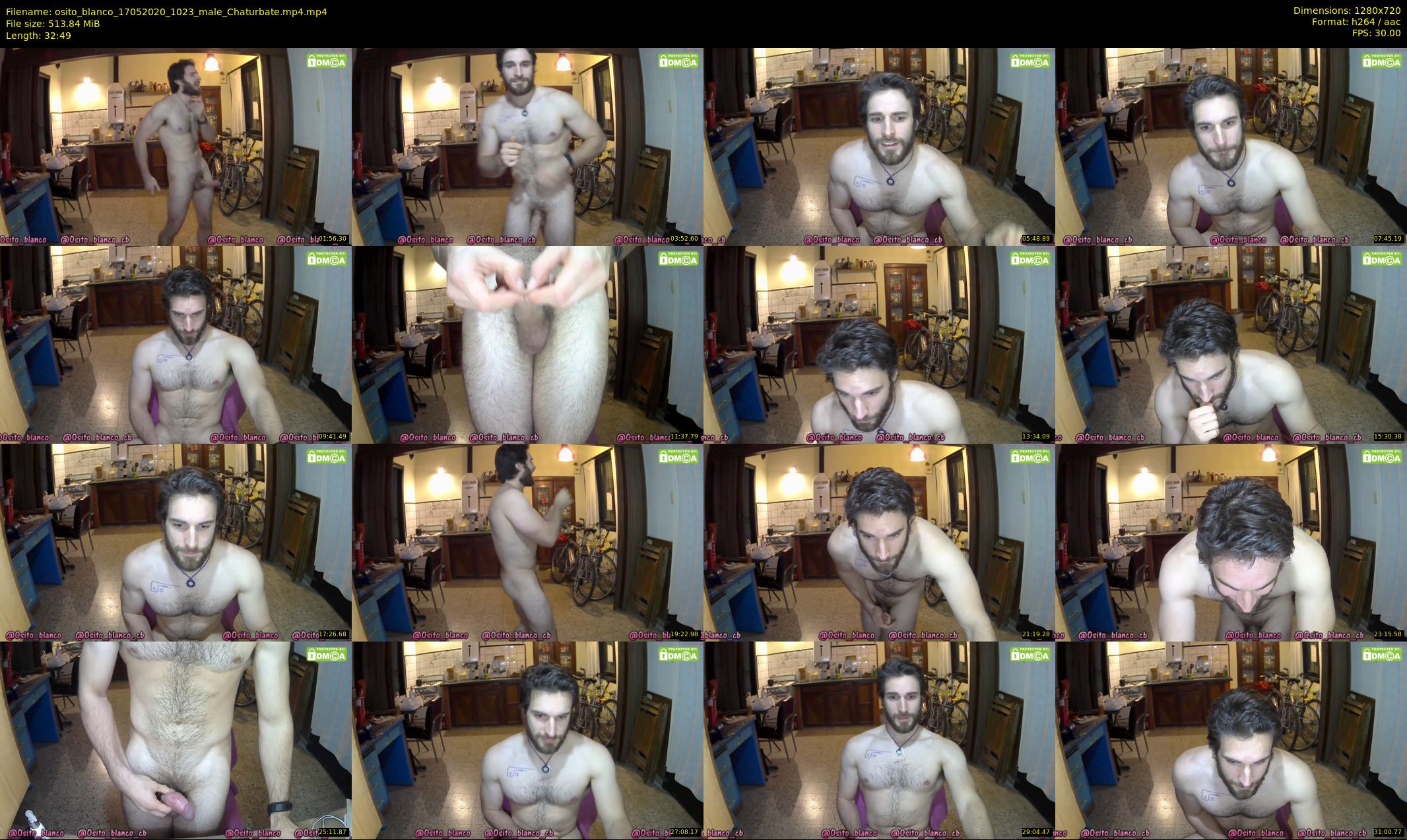 osito_blanco — 33 minute Chaturbate male cam show recording, 720p, May 17, 2020