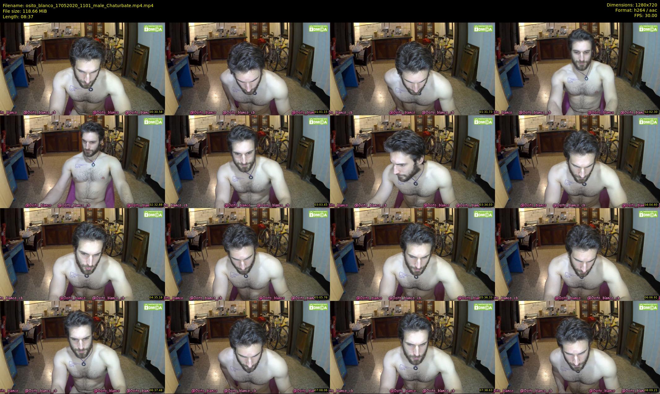 osito_blanco — 9 minute Chaturbate male cam show recording, 720p, May 17, 2020