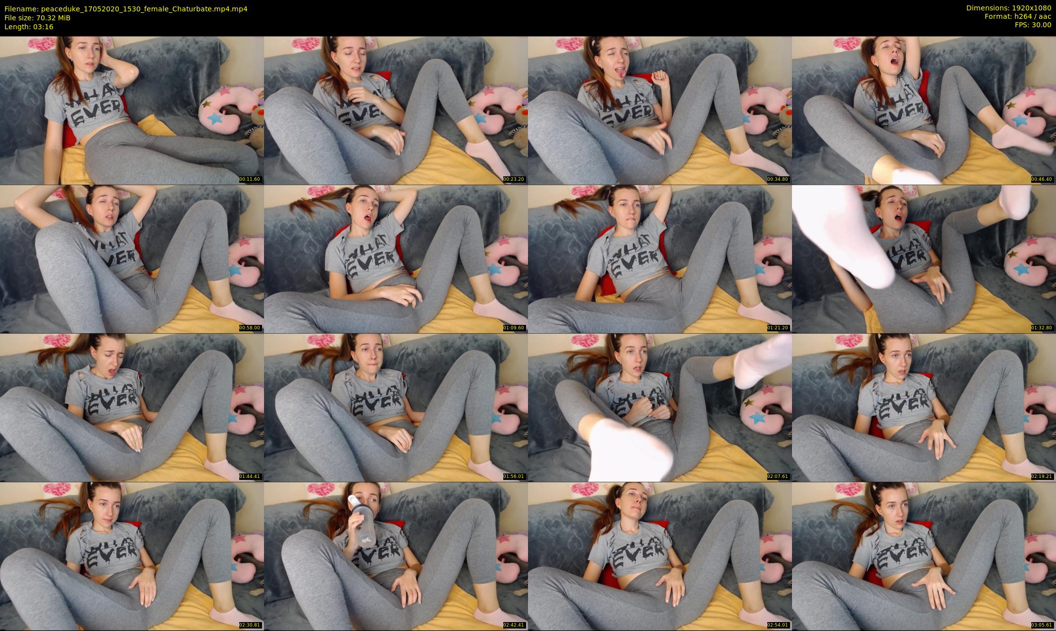 peaceduke — 4 minute Chaturbate female cam show recording, 1080p, May 17, 2020