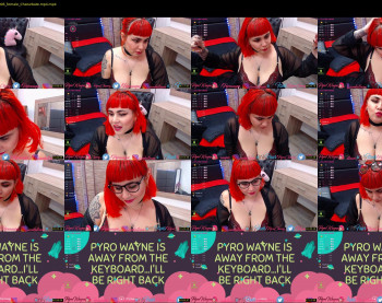 pyrowayne — 54 minute Chaturbate female cam show recording, 720p, May 18, 2020