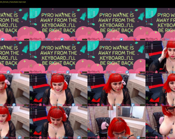 pyrowayne — 18 minute Chaturbate female cam show recording, 720p, May 18, 2020