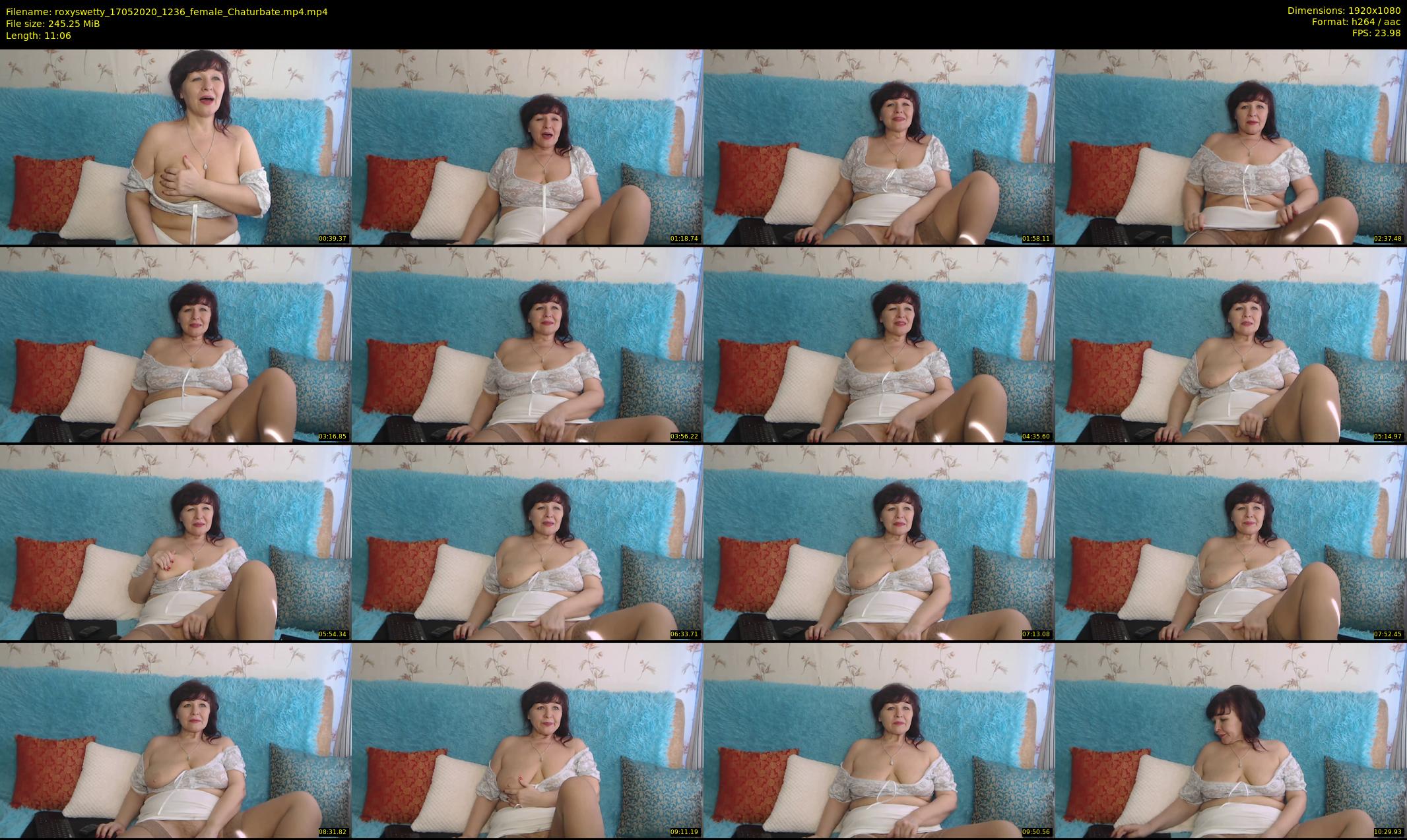 roxyswetty — 12 minute Chaturbate female cam show recording, 1080p, May 17, 2020