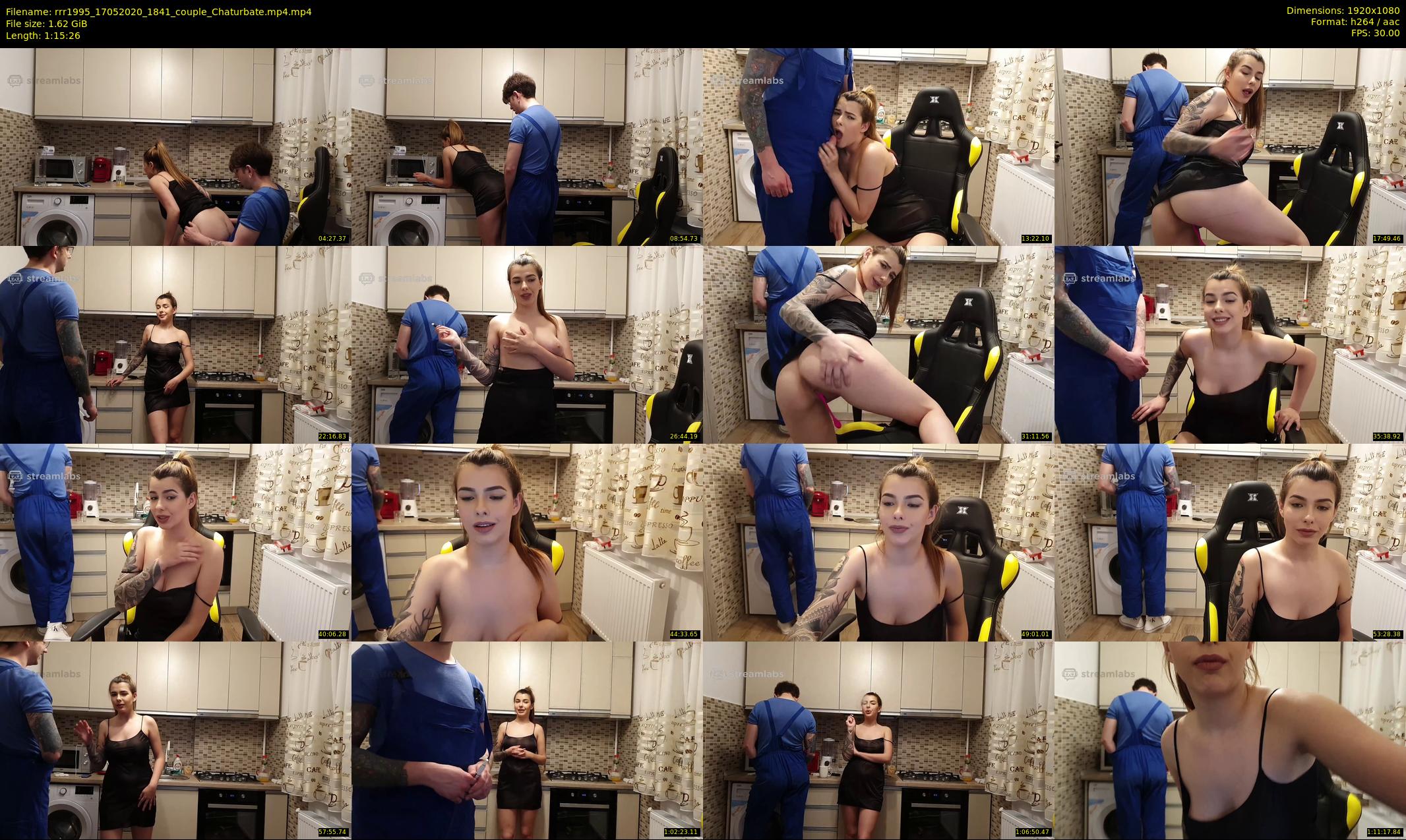 rrr1995 — 76 minute Chaturbate couple cam show recording, 1080p, May 17, 2020
