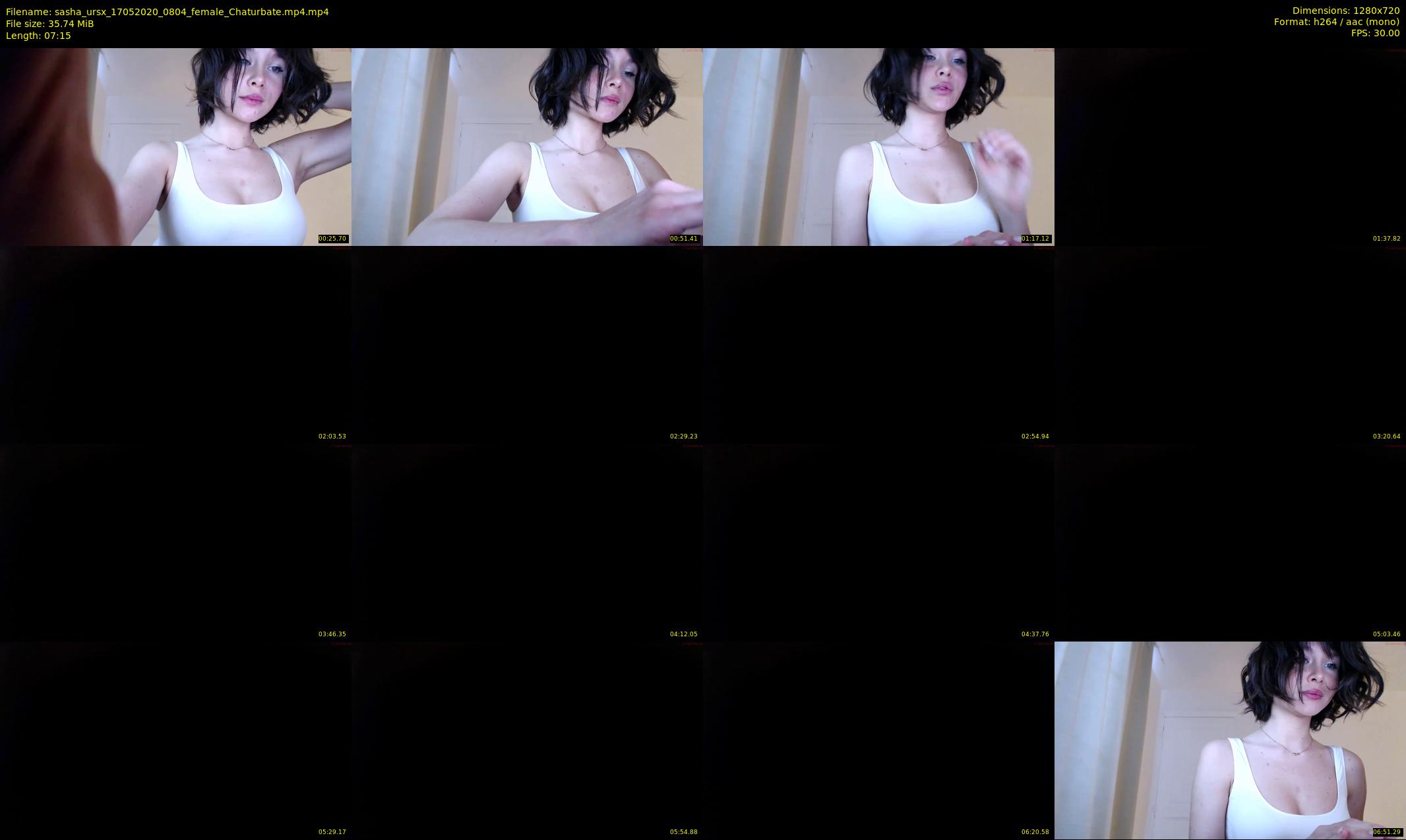 sasha_ursx — 8 minute Chaturbate female cam show recording, 720p, May 17, 2020
