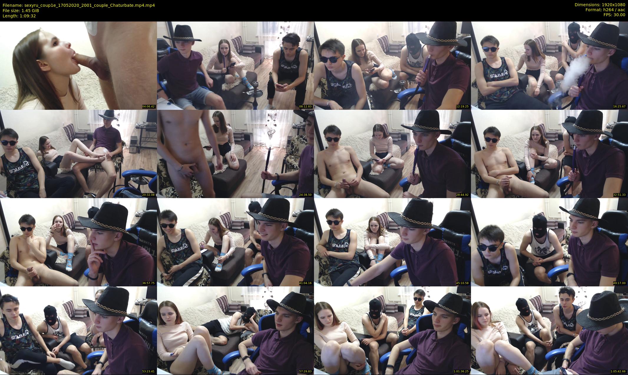 sexyru_coup1e — 70 minute Chaturbate couple cam show recording, 1080p, May 17, 2020